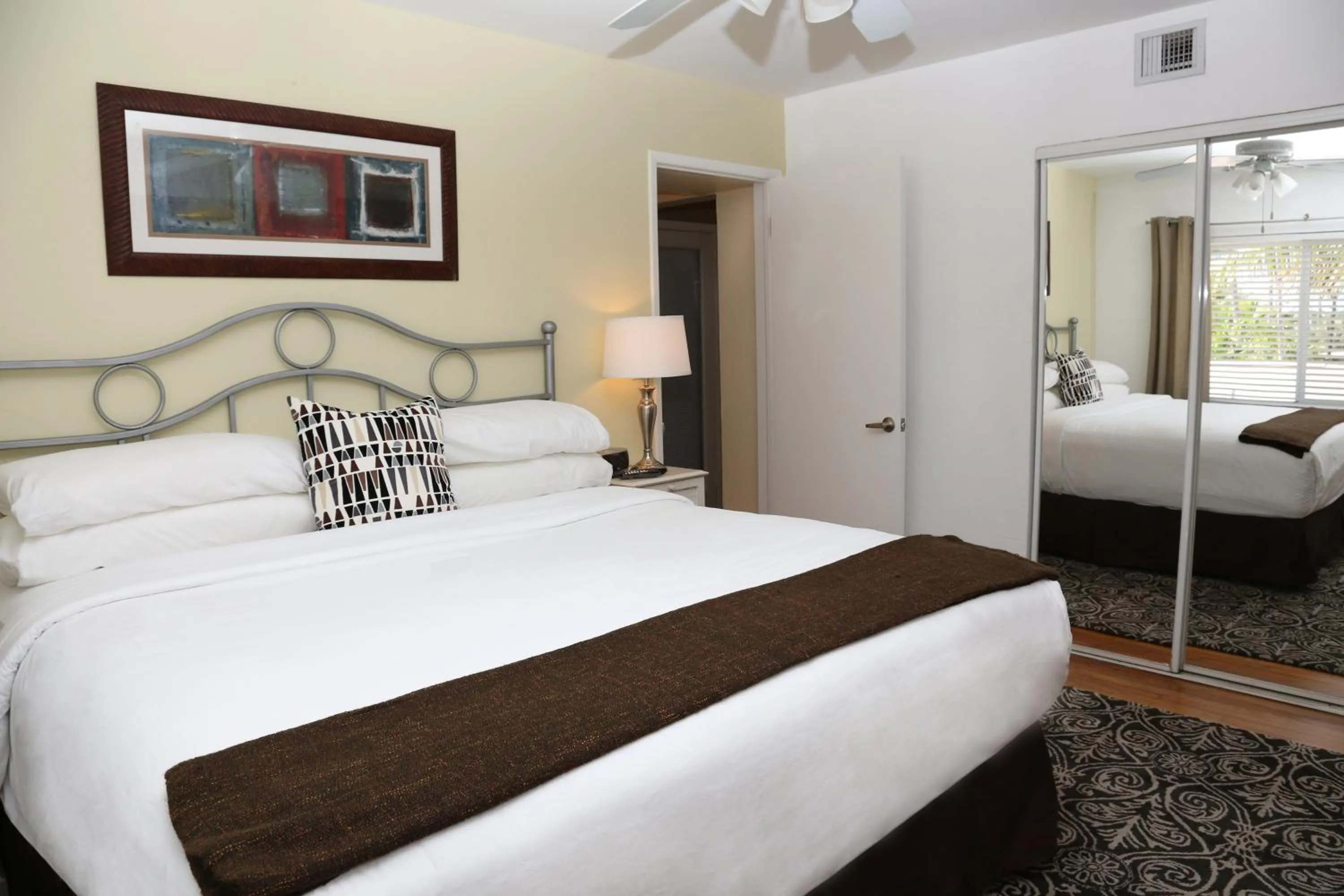 Photo of the whole room, Bed in The Cabanas Guesthouse & Spa - Gay Resort catering to Gay Men