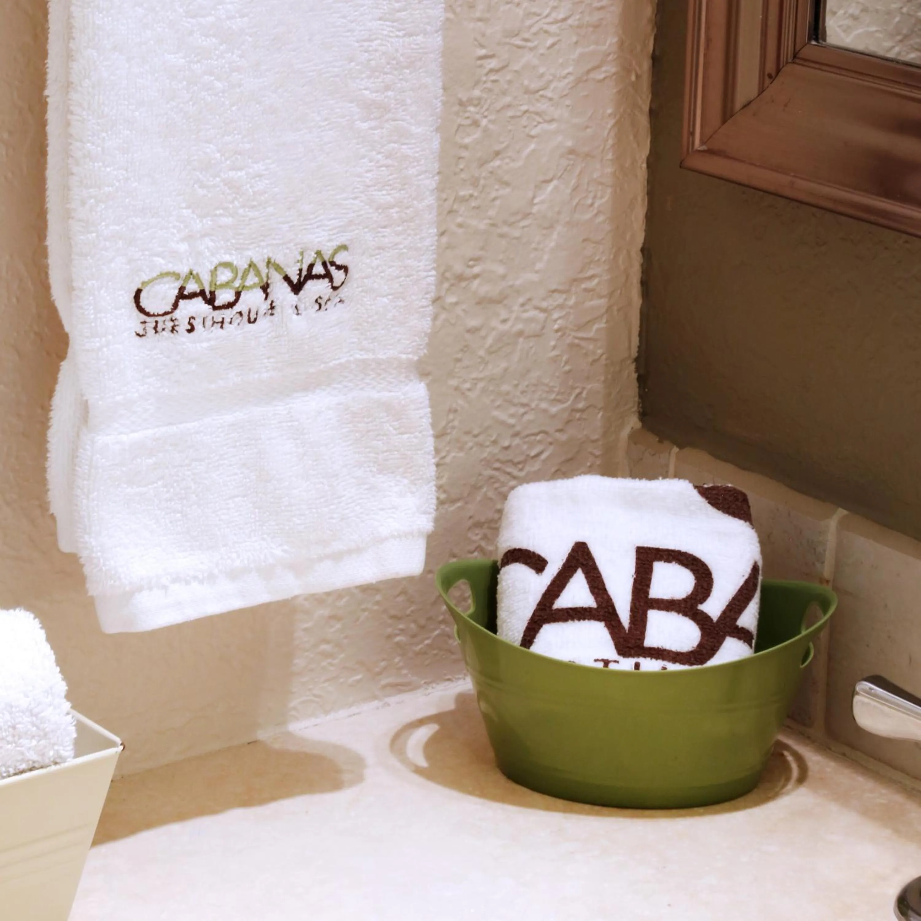 Bathroom in The Cabanas Guesthouse & Spa - Gay Resort catering to Gay Men