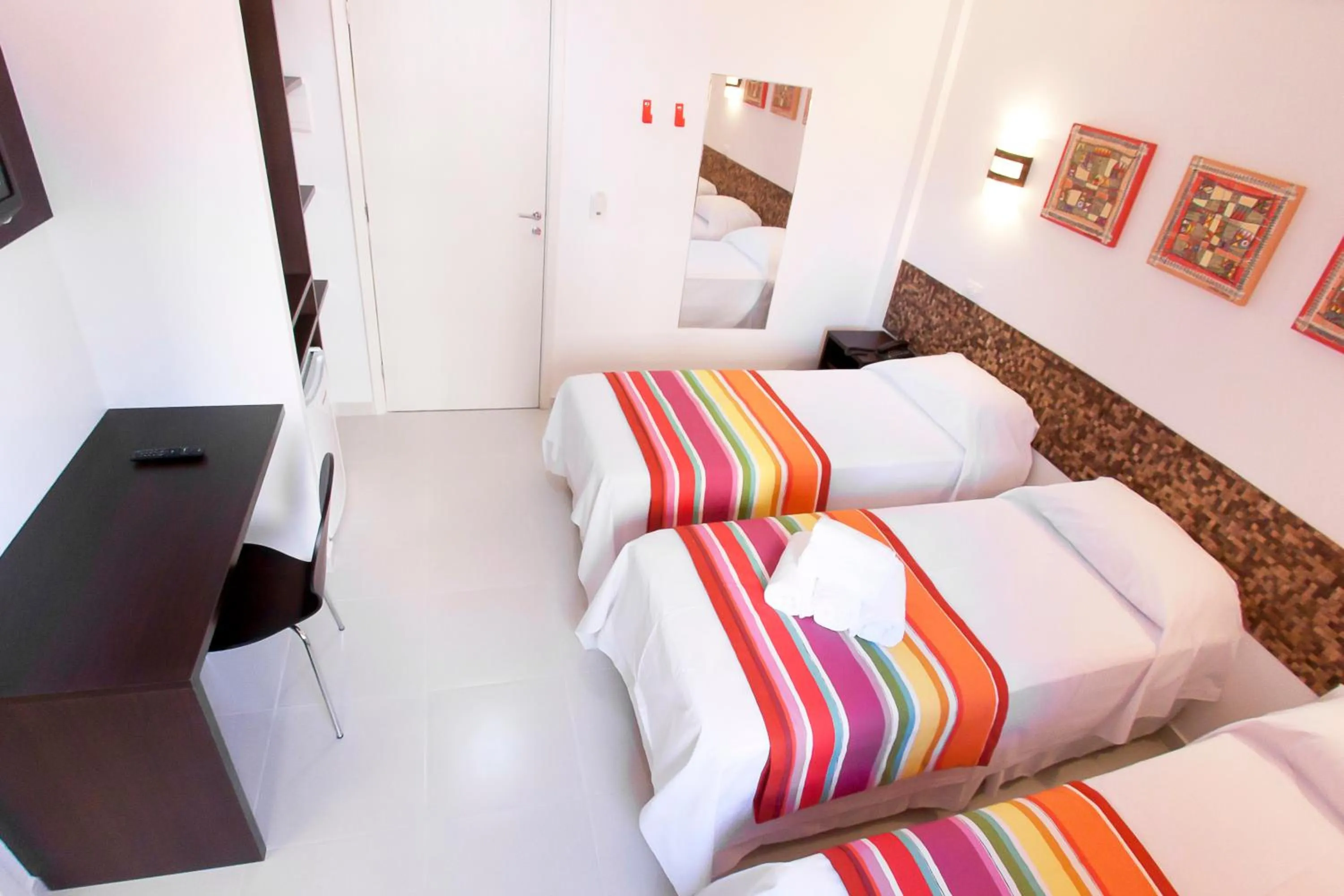 Bedroom, Bed in Pousada Eco Maceio