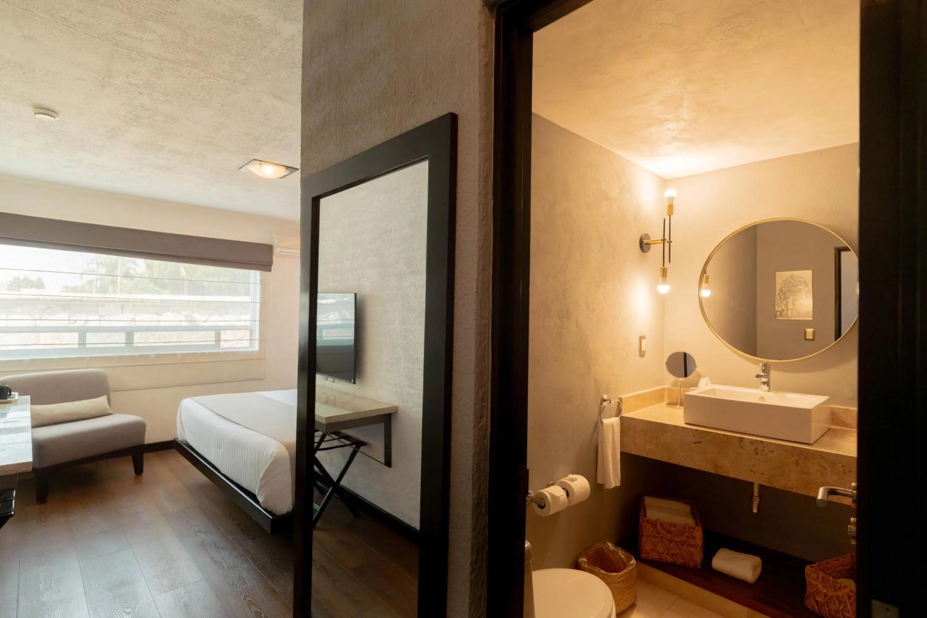 Photo of the whole room, Bed in Hotel Rio Tequisquiapan