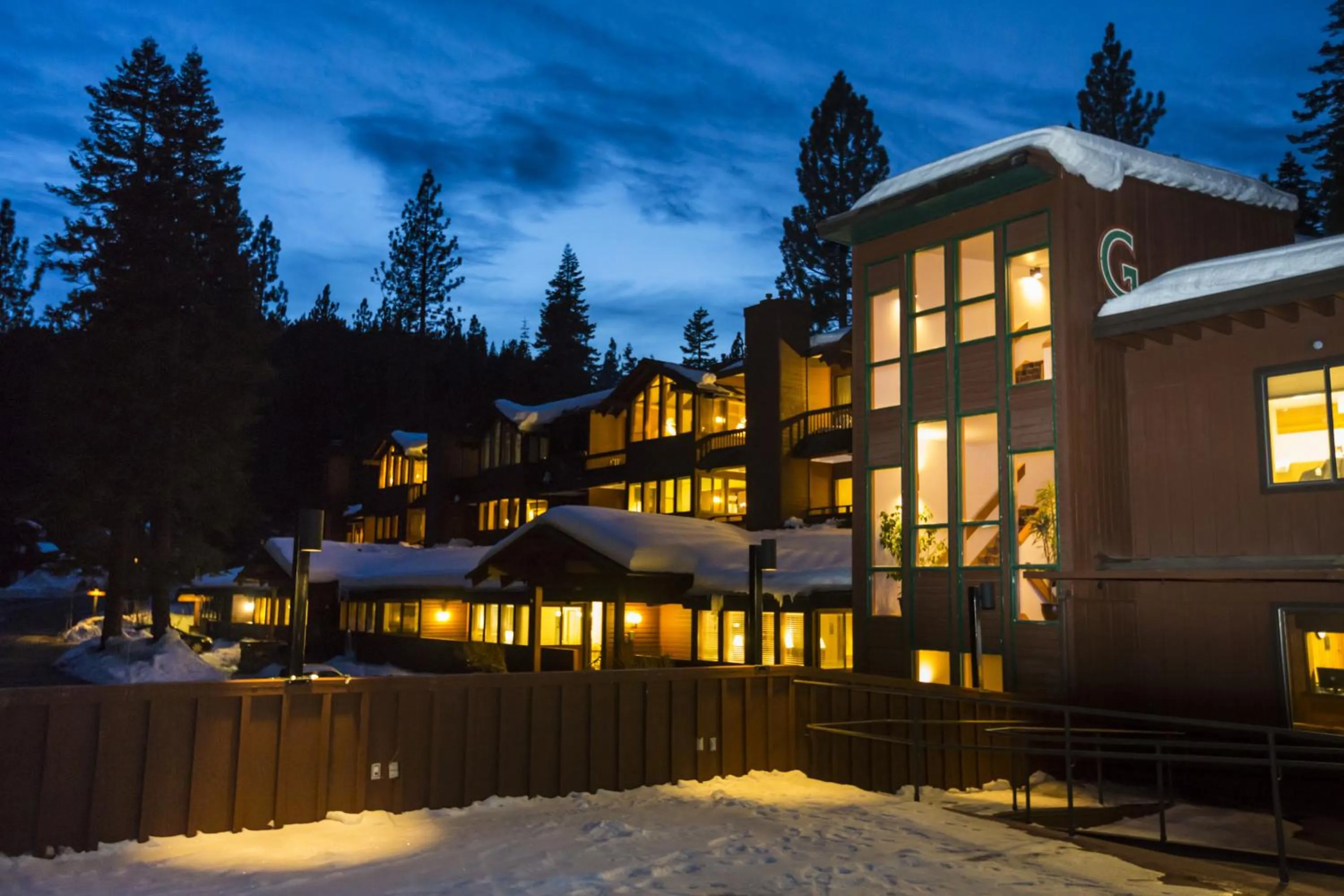 Facade/entrance in Granlibakken Tahoe