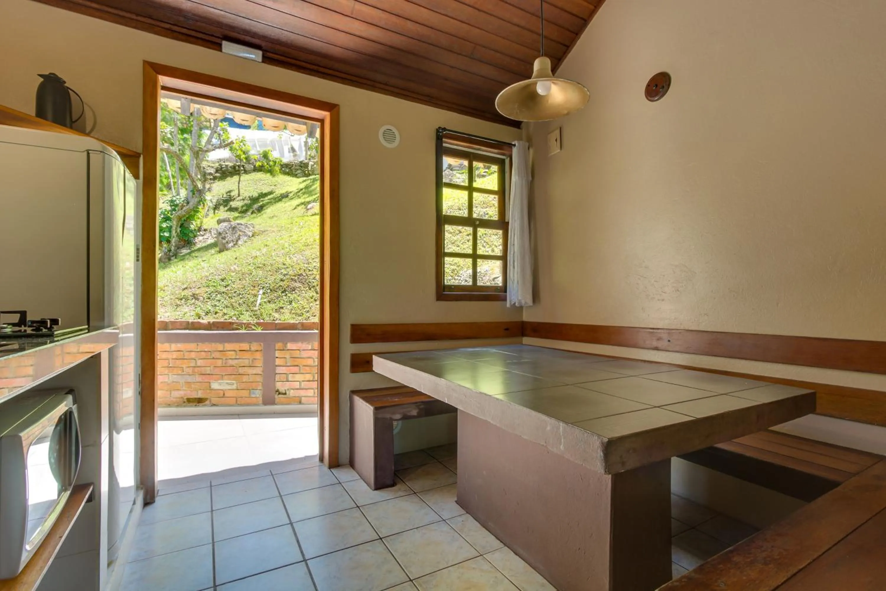 kitchen in Pousada dos Ingleses
