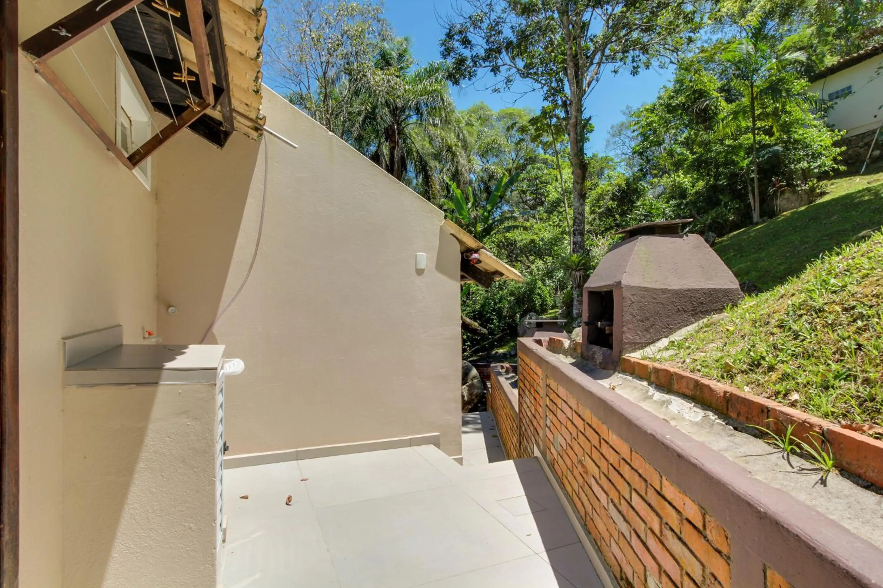 BBQ facilities in Pousada dos Ingleses