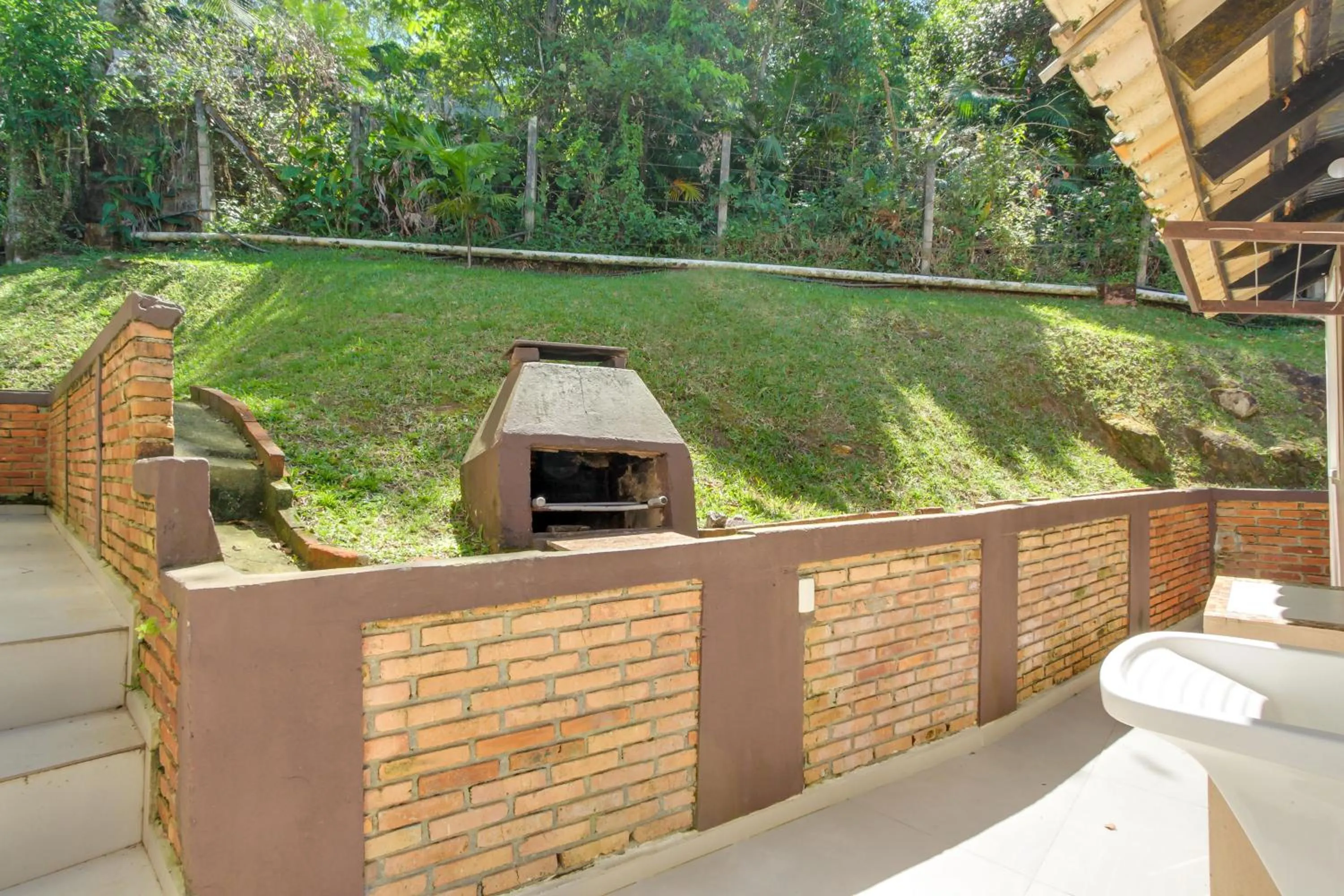 BBQ facilities in Pousada dos Ingleses