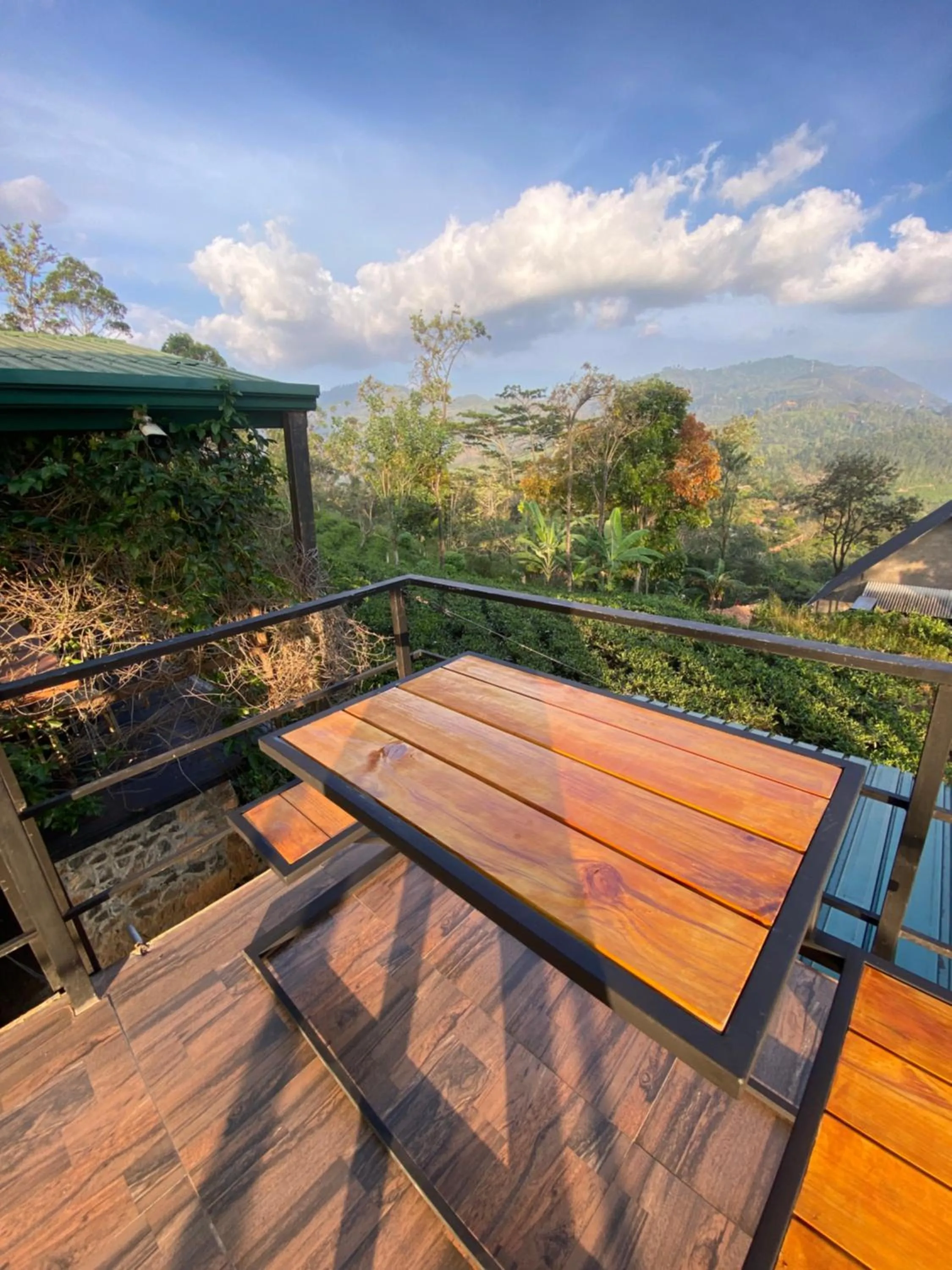 Mountain view in Box on clouds