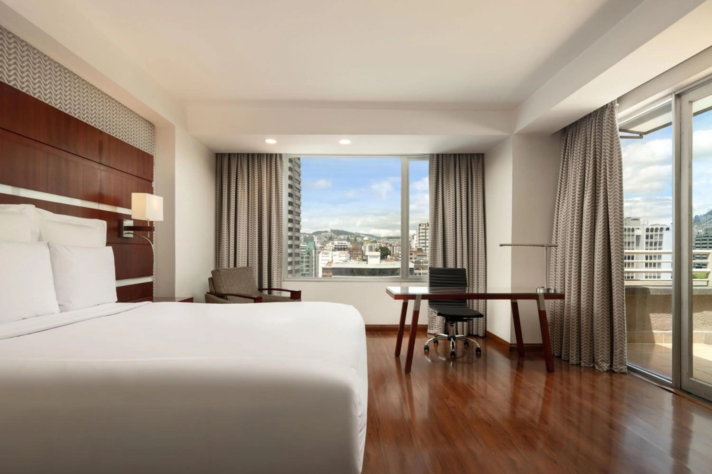 Photo of the whole room, Bed in JW Marriott Quito