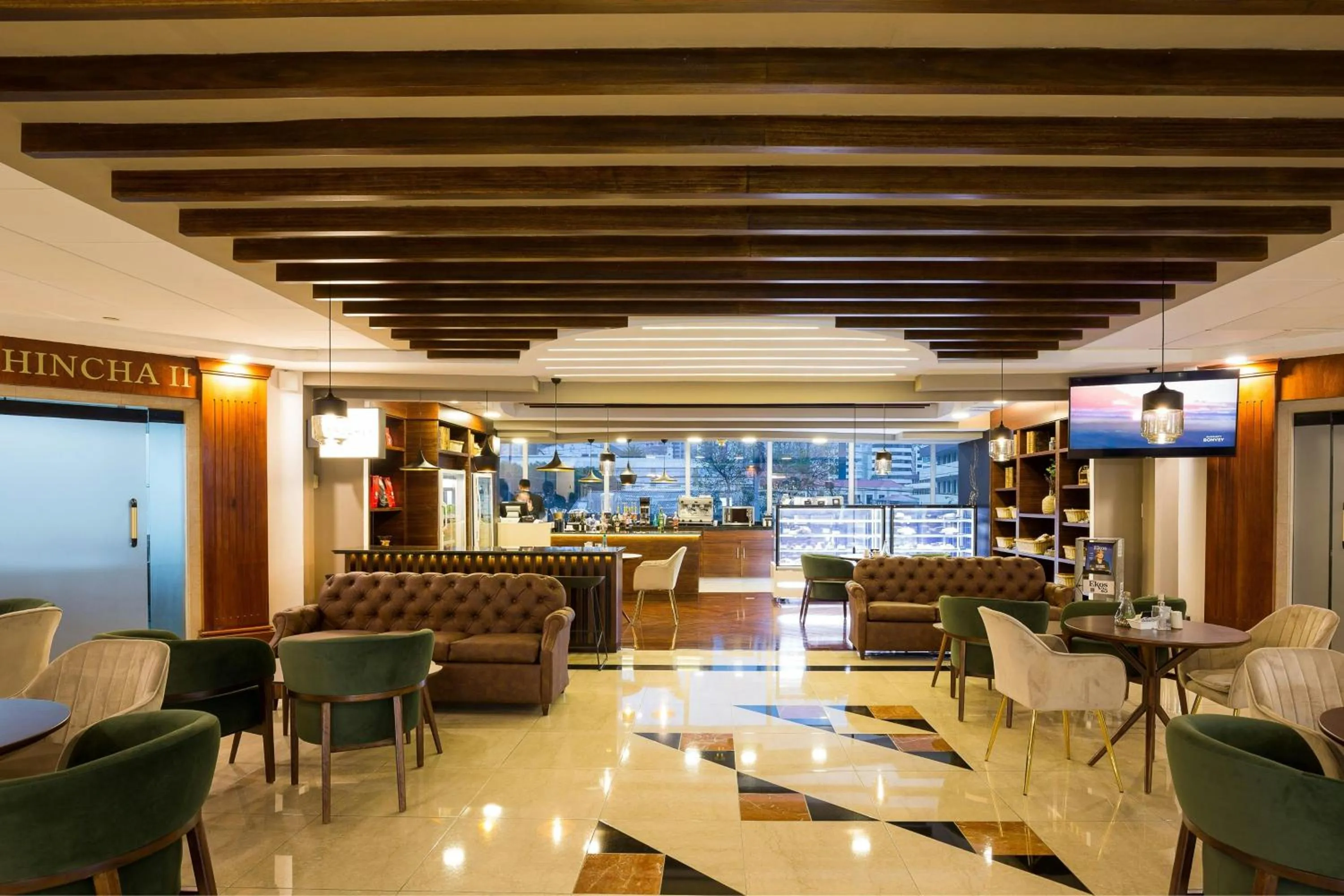 Restaurant/places to eat in JW Marriott Quito