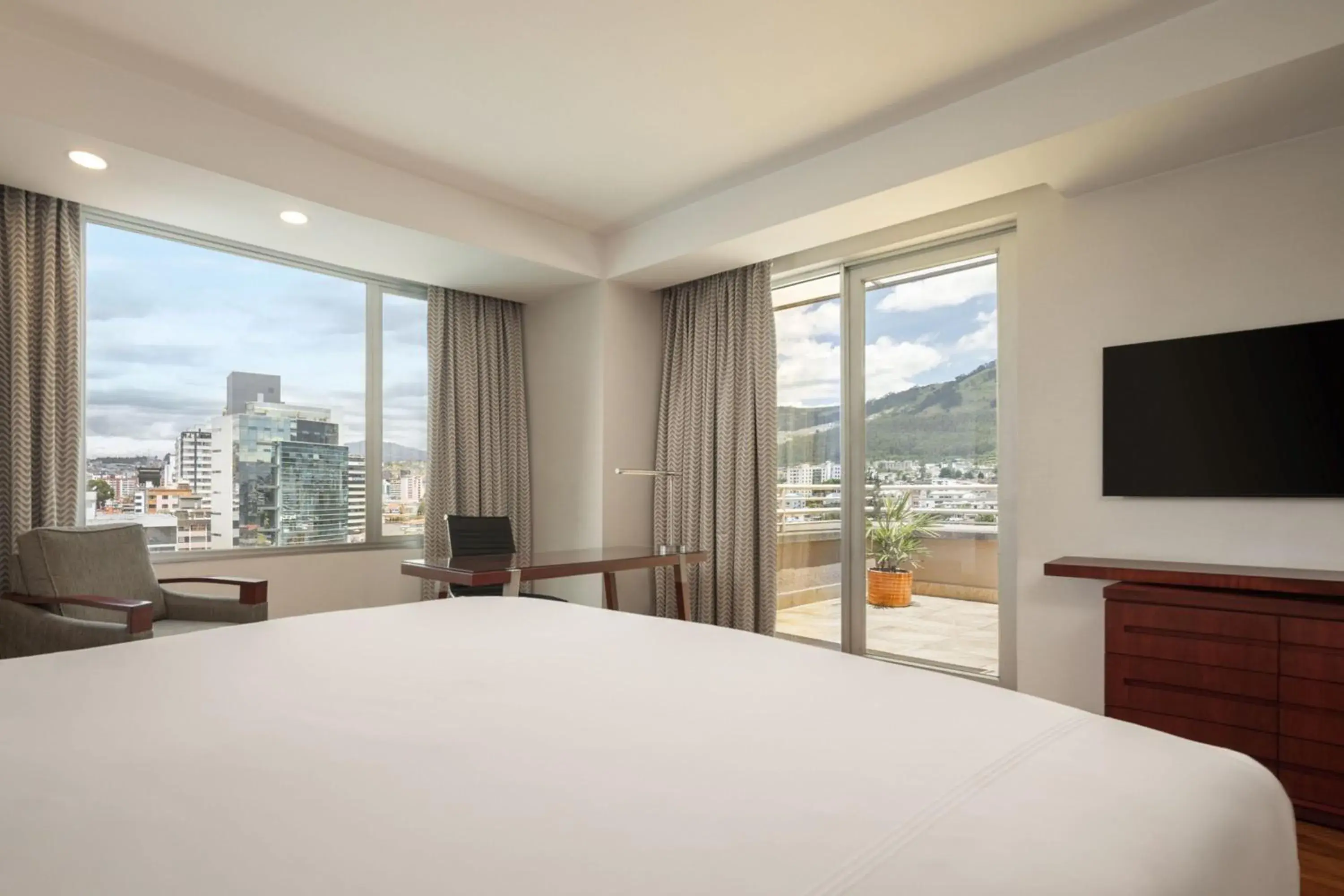 Terrace Room, Executive, guest room, 1 king in JW Marriott Quito Terrace Room, Executive, guest room, 1 king in JW Marriott Quito