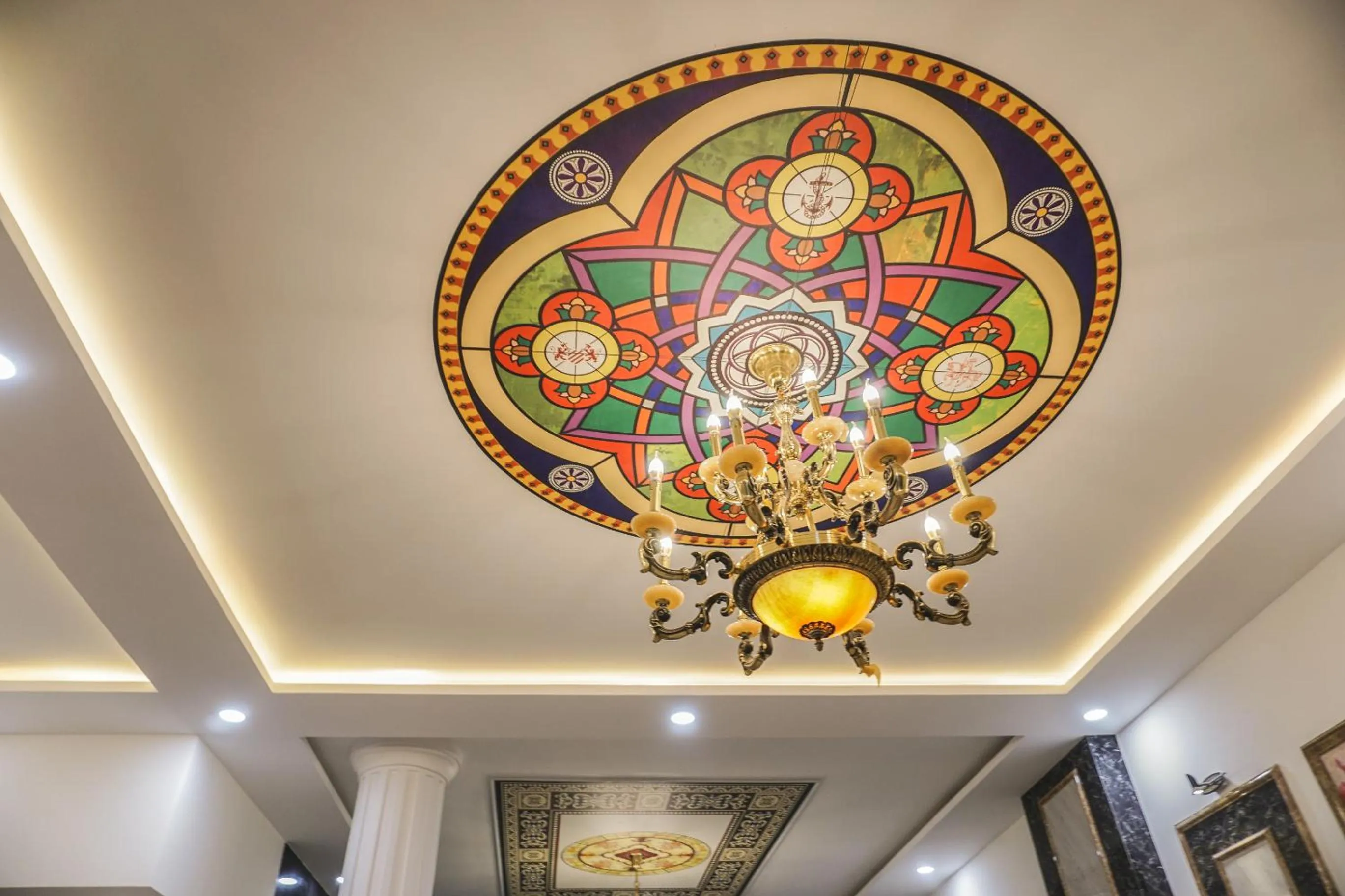 Decorative detail in Window 1 Hotel