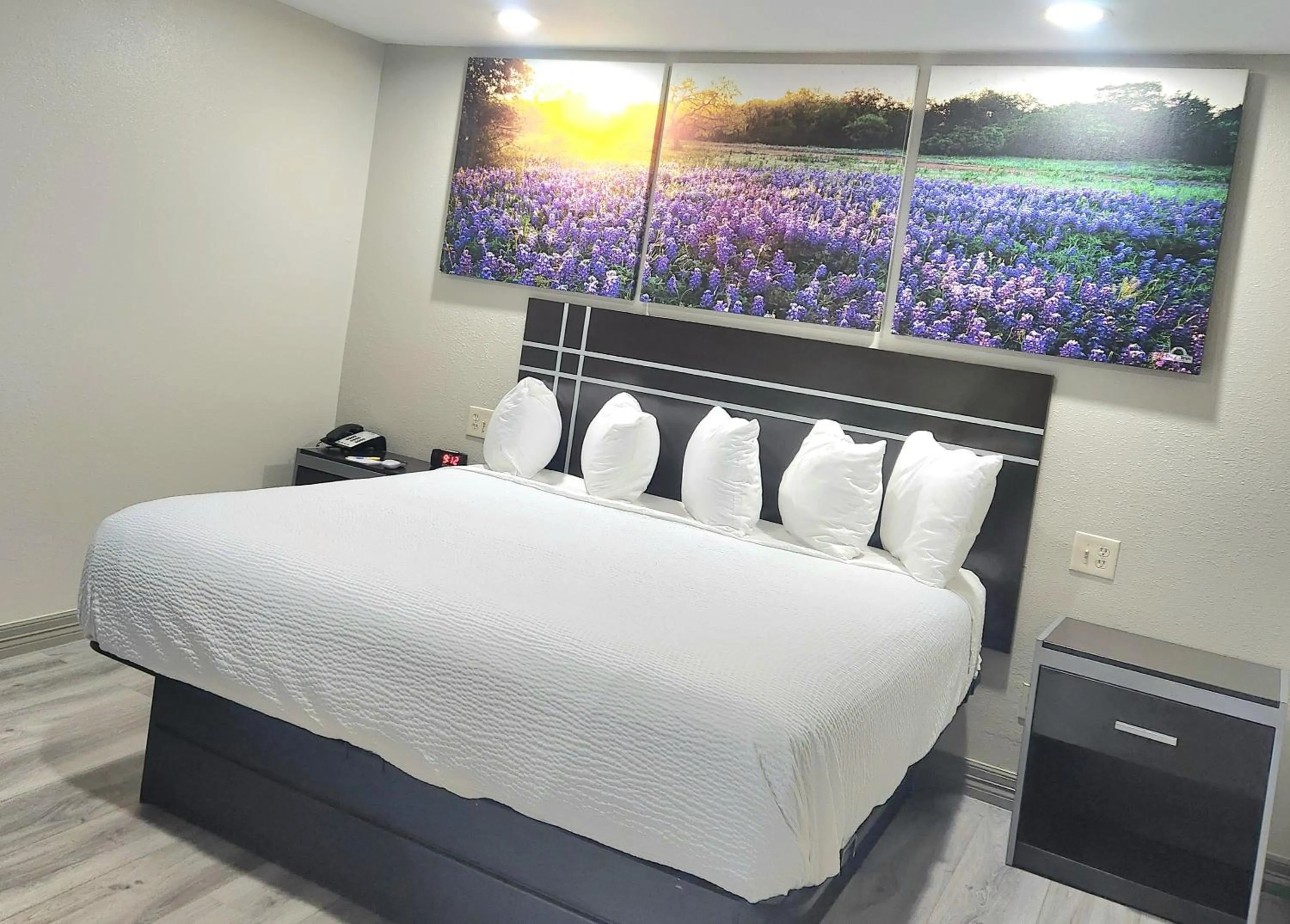 Bedroom, Bed in Days Inn by Wyndham Baytown TX