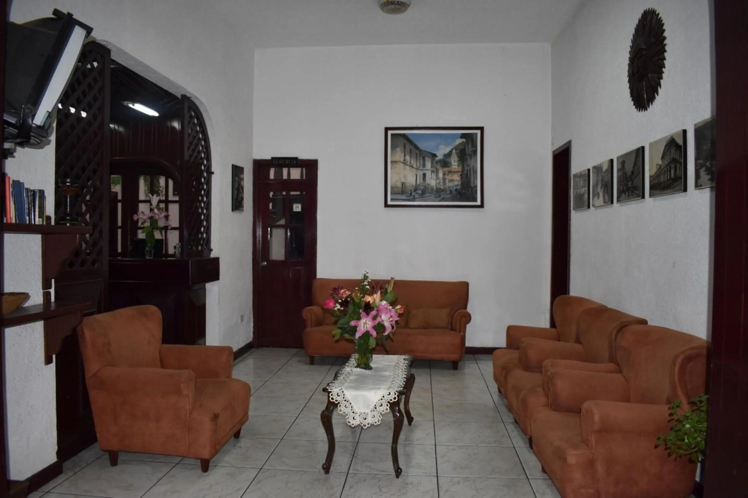 Lobby or reception in Hotel Huasi Continental