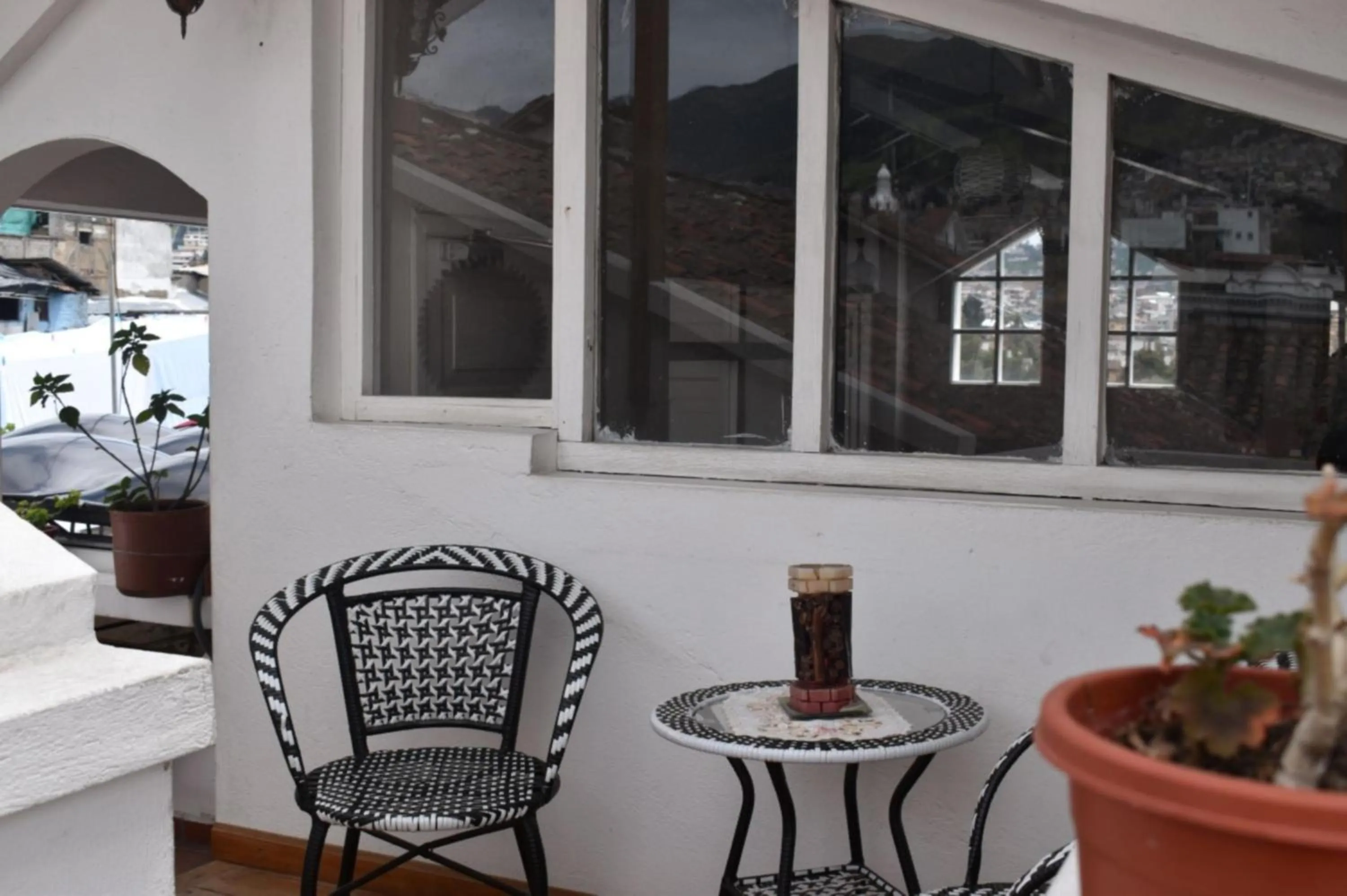 Balcony/Terrace in Hotel Huasi Continental