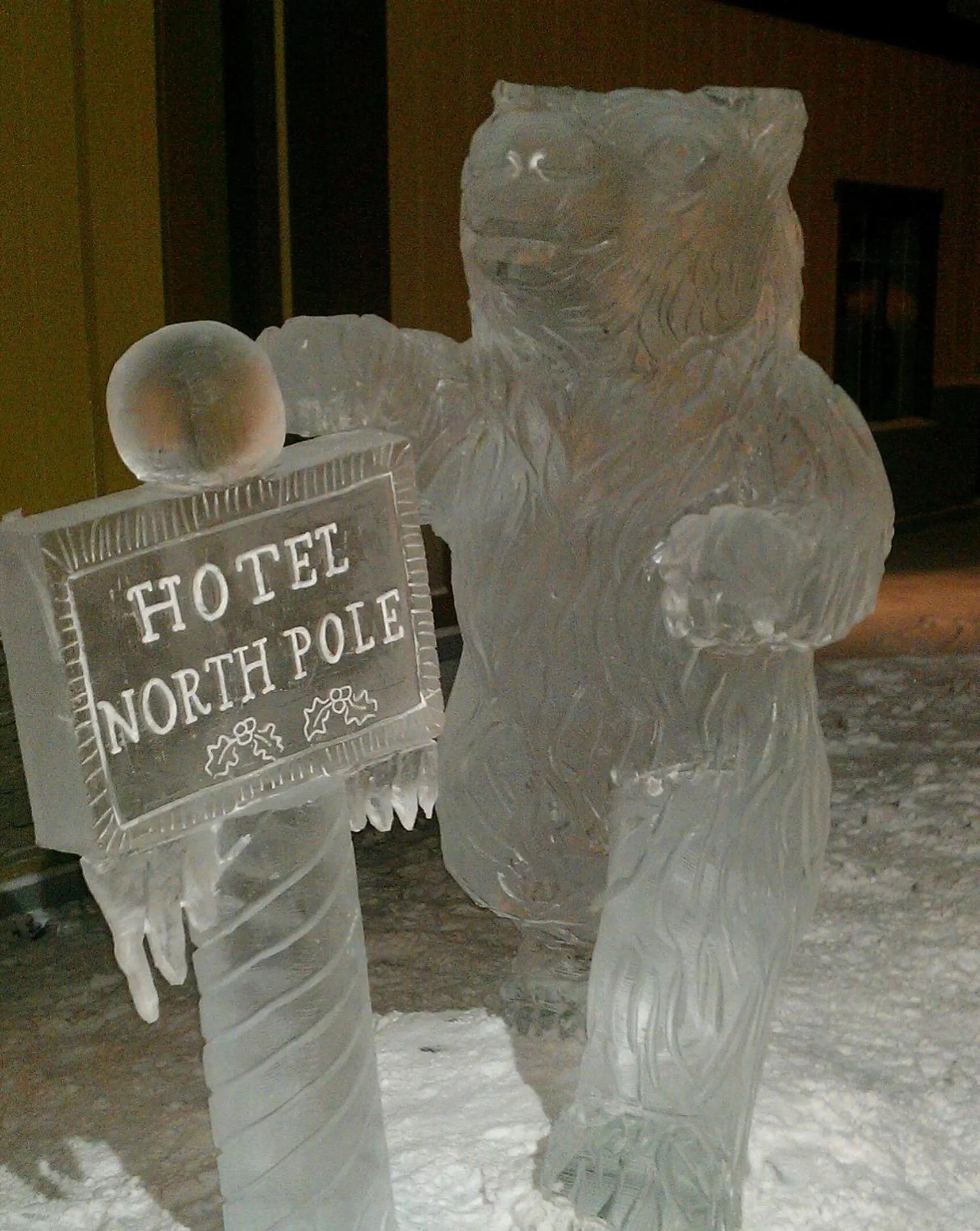 Facade/entrance in Hotel North Pole