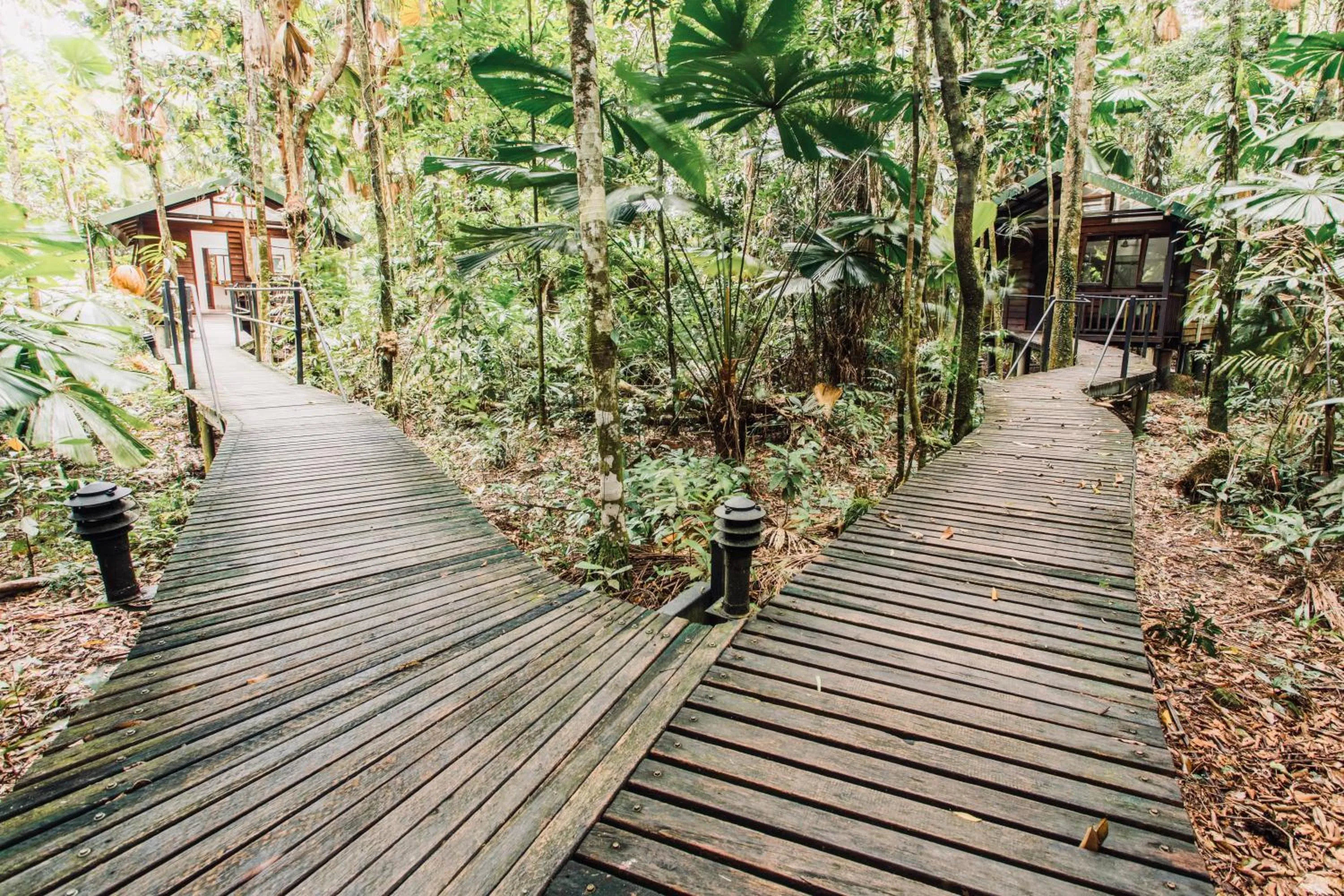 Facade/entrance in Daintree Wilderness Lodge