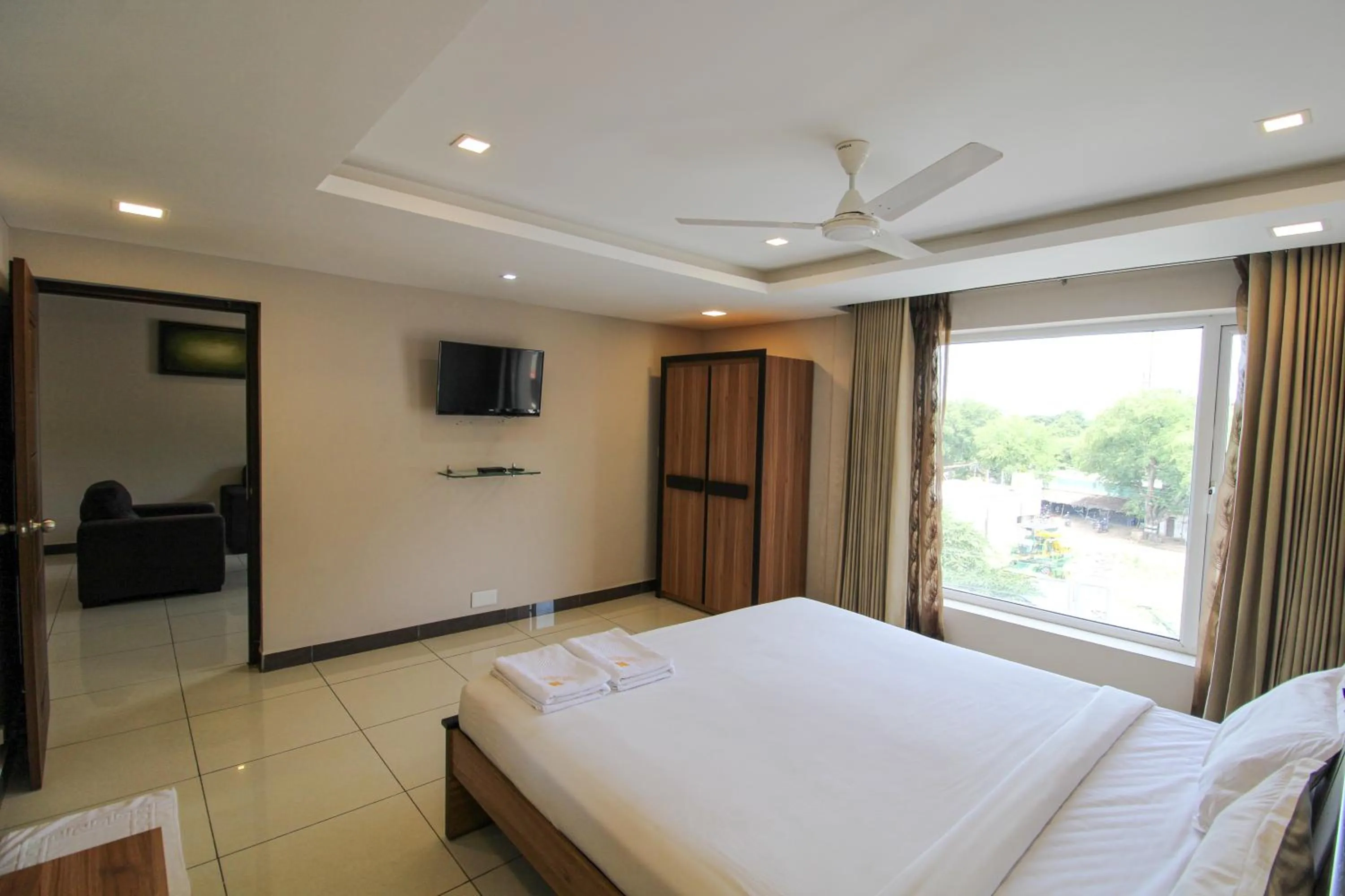 Bed in Hotel Golden Gateway