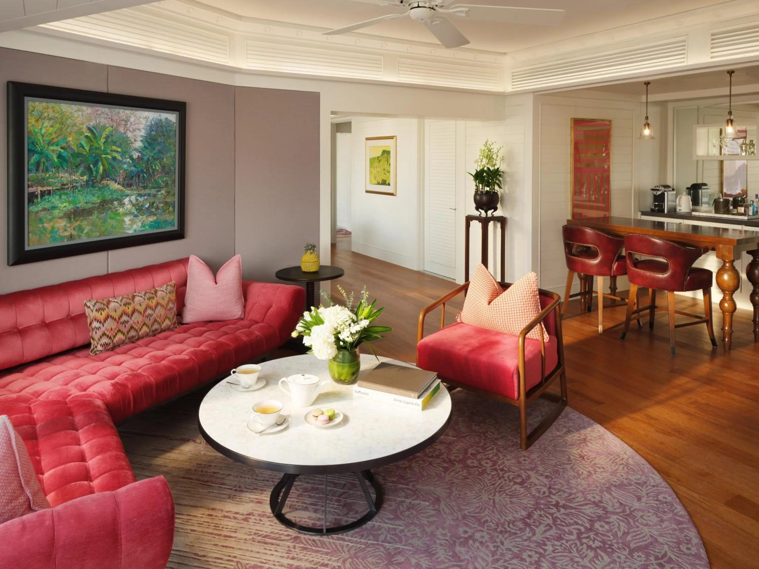 Living room in Mandarin Oriental, Bangkok