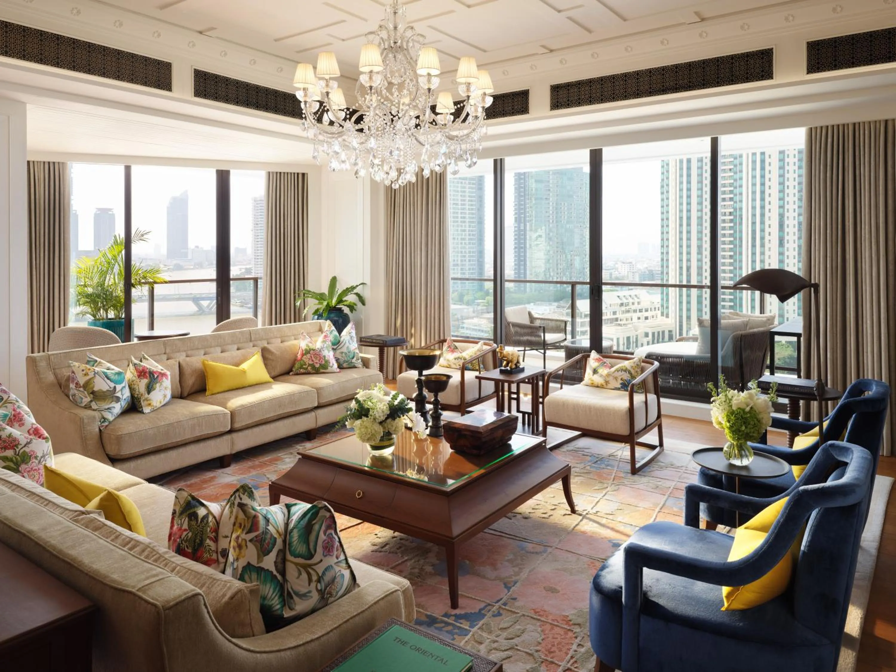 Living room in Mandarin Oriental, Bangkok