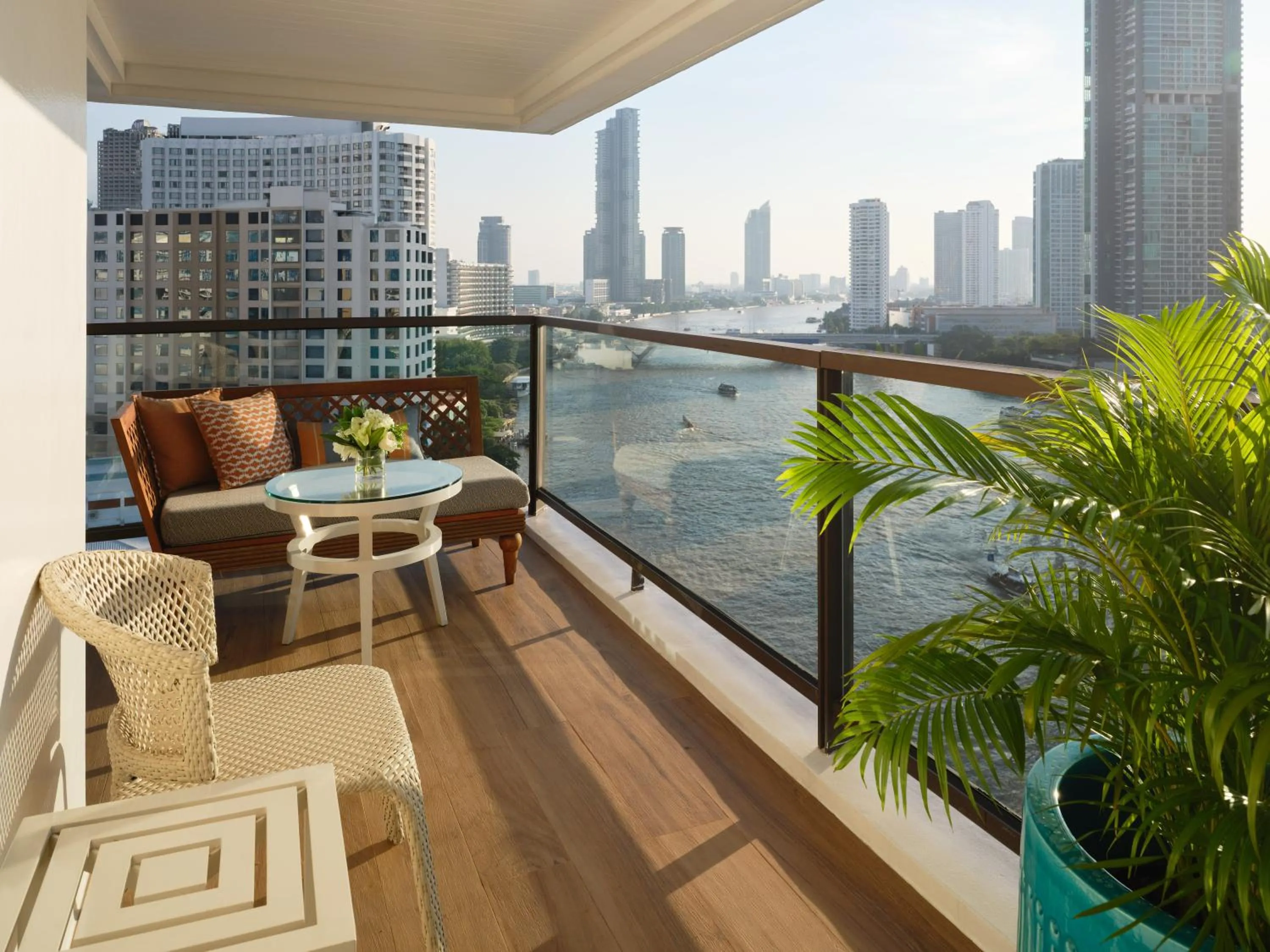 Balcony/Terrace in Mandarin Oriental, Bangkok