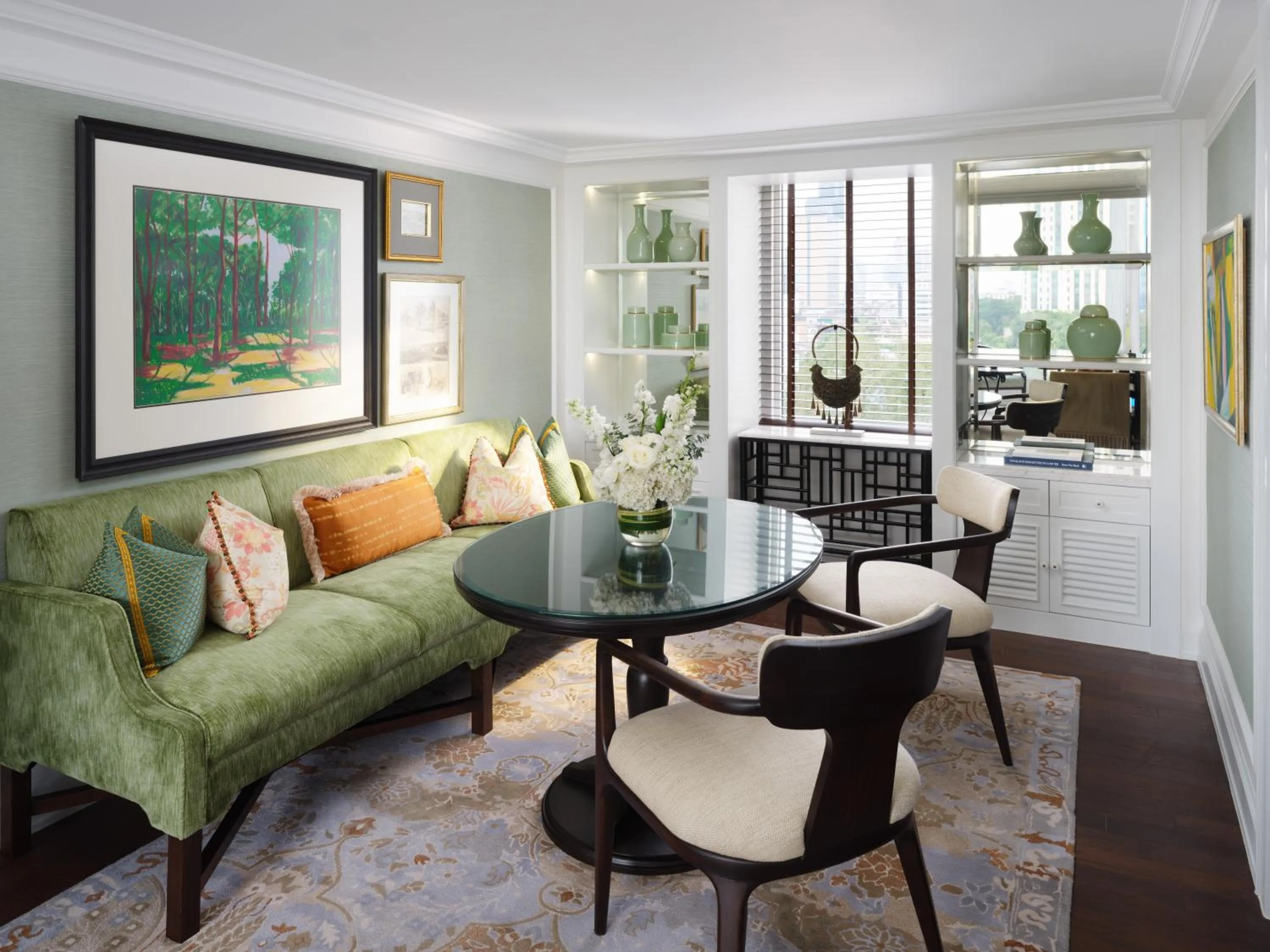 Living room in Mandarin Oriental, Bangkok