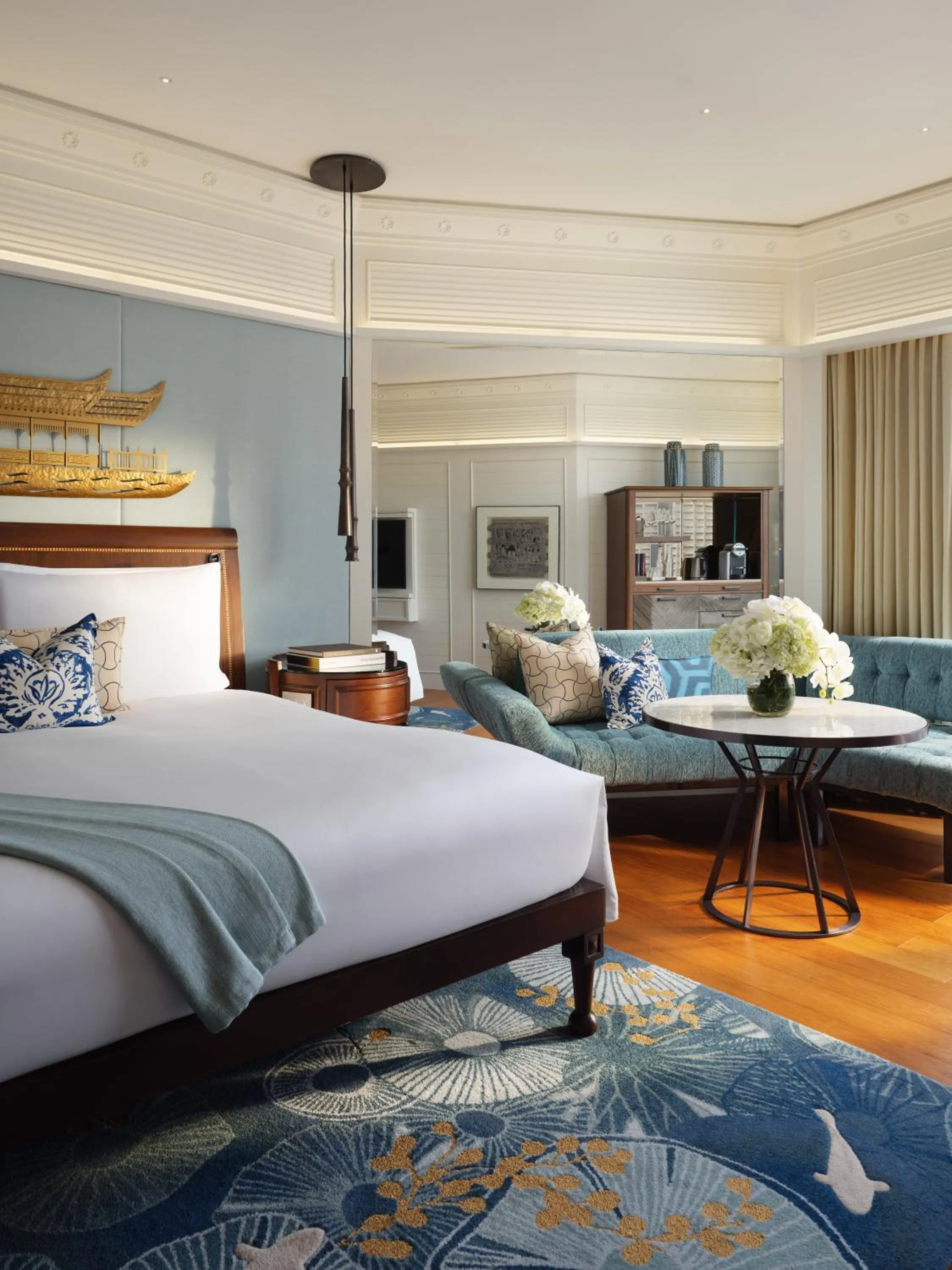 Bedroom, Bed in Mandarin Oriental, Bangkok