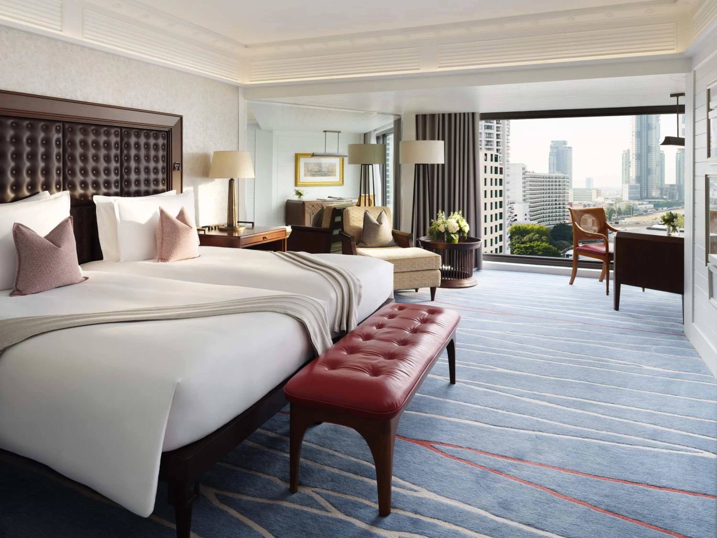 Bedroom, Bed in Mandarin Oriental, Bangkok