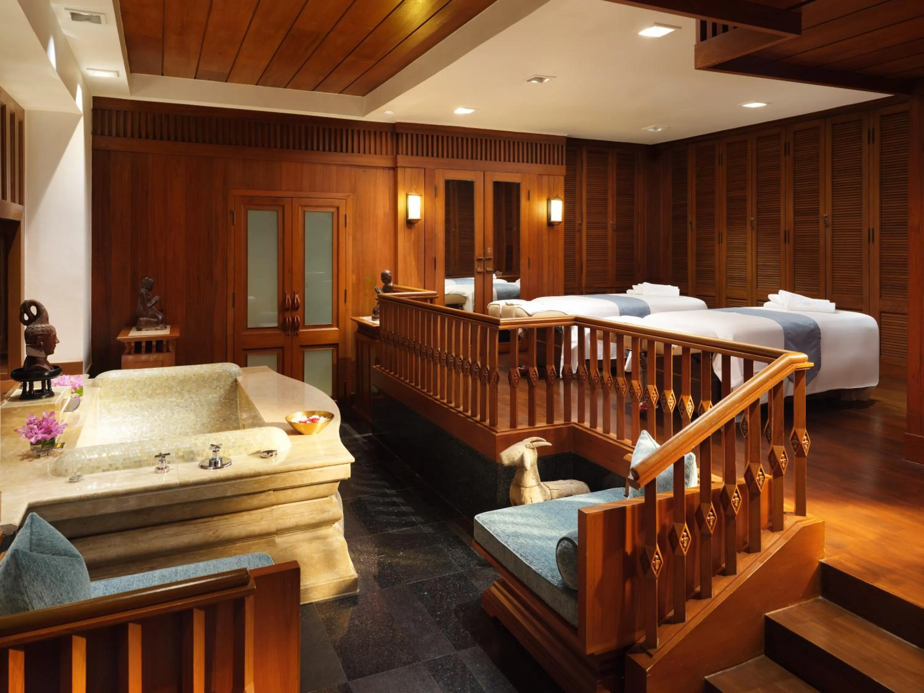 Spa and wellness centre/facilities, Bed in Mandarin Oriental, Bangkok