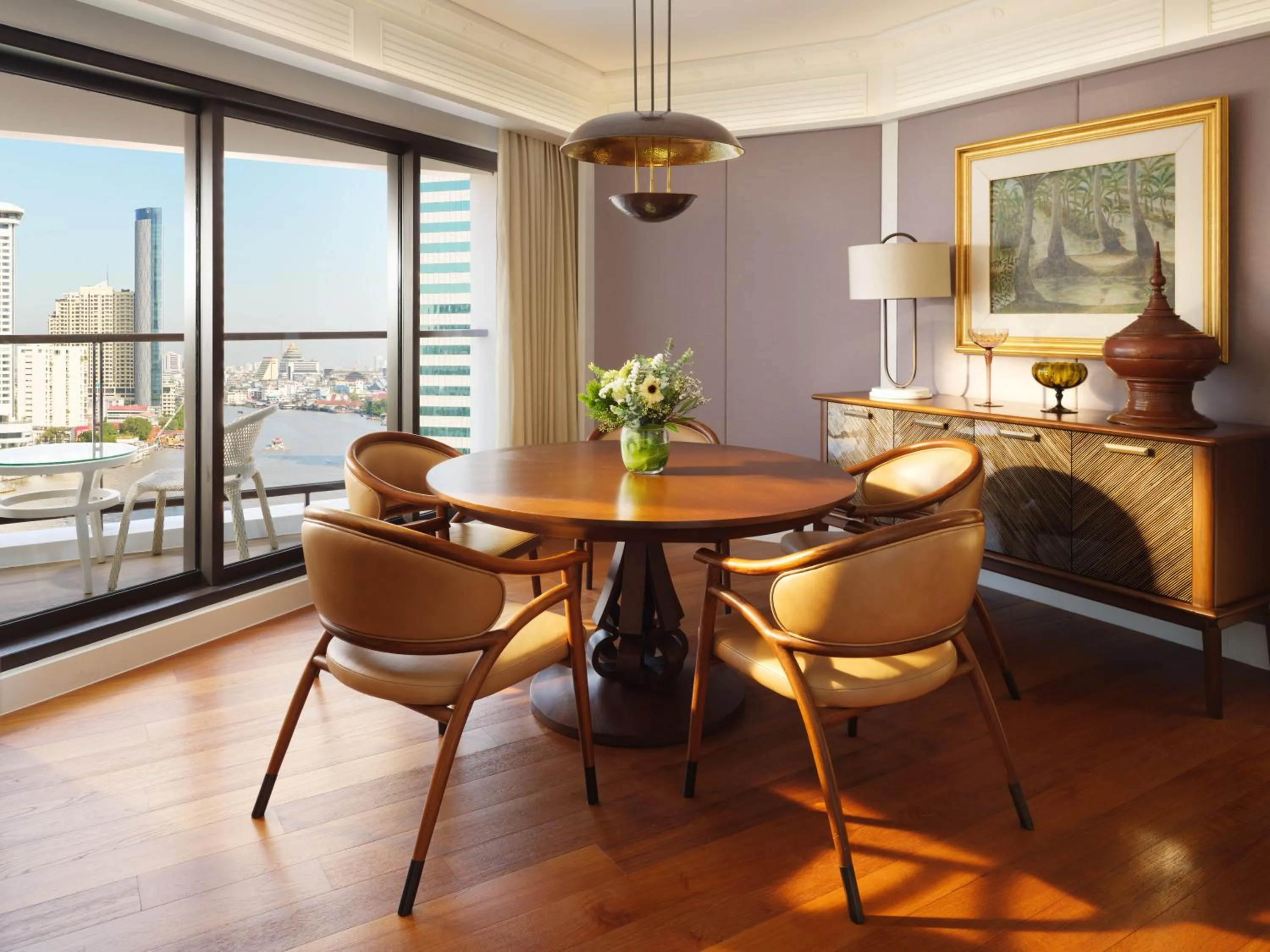 Living room in Mandarin Oriental, Bangkok