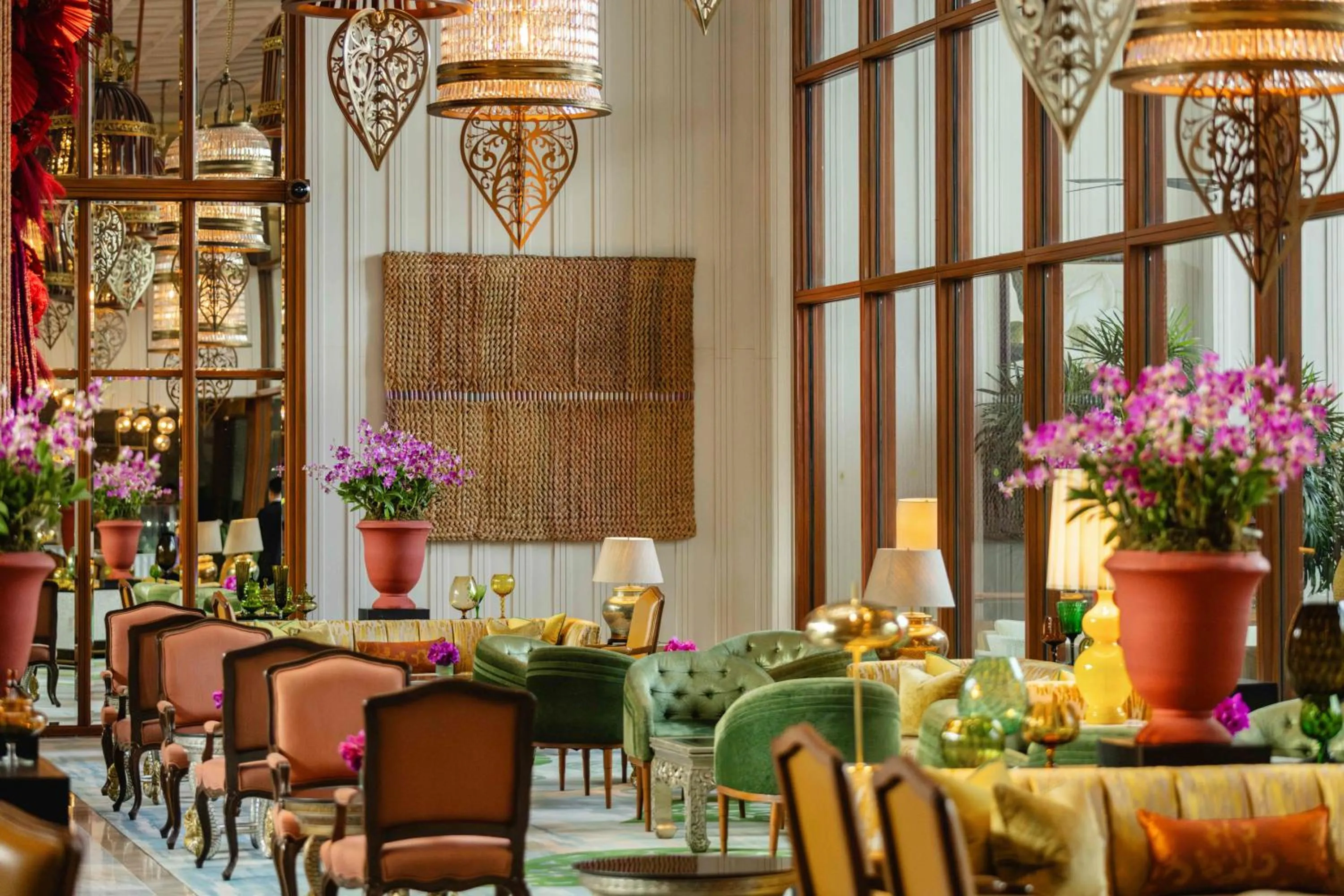 Lobby or reception in Mandarin Oriental, Bangkok