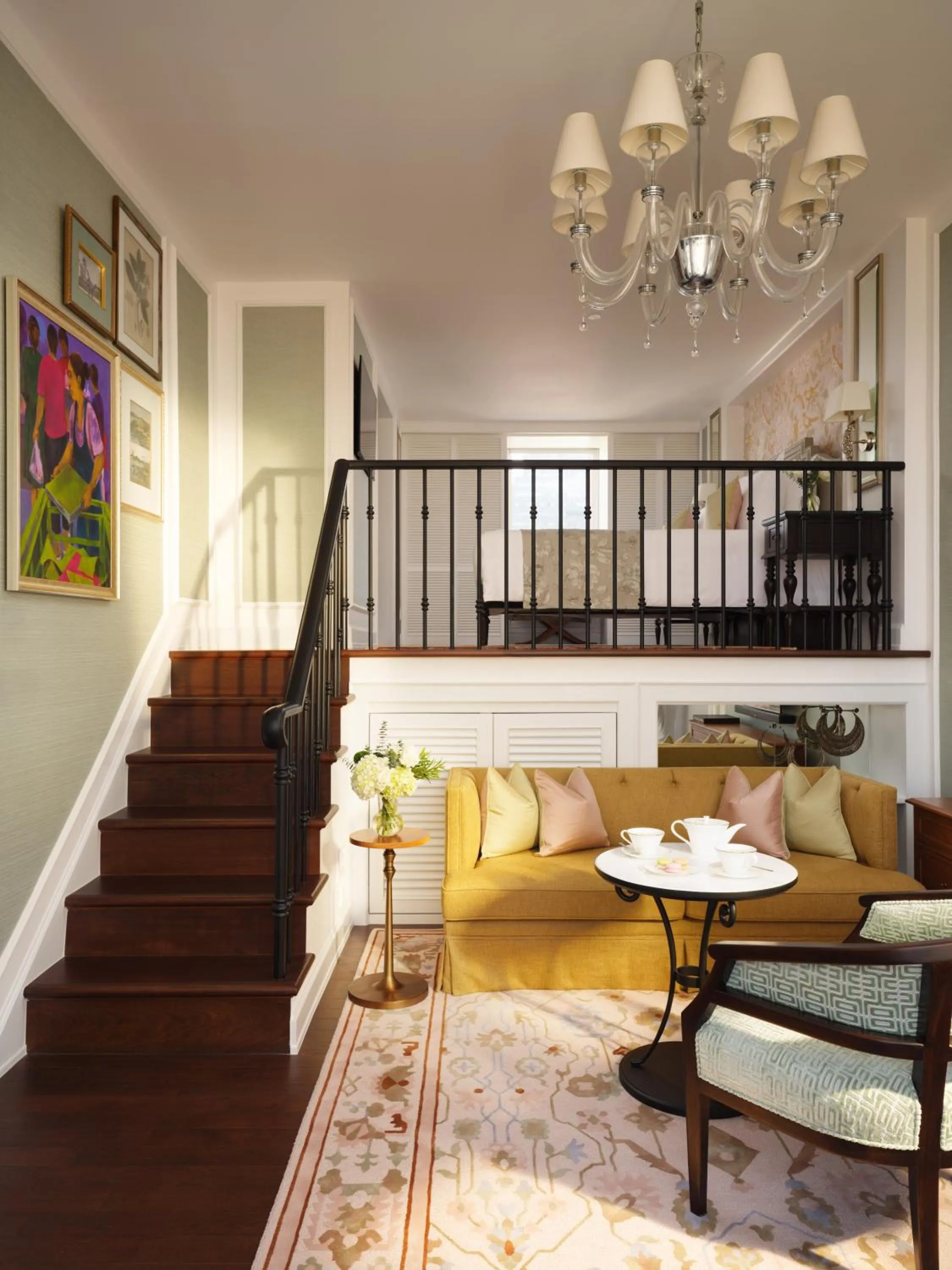 Living room in Mandarin Oriental, Bangkok
