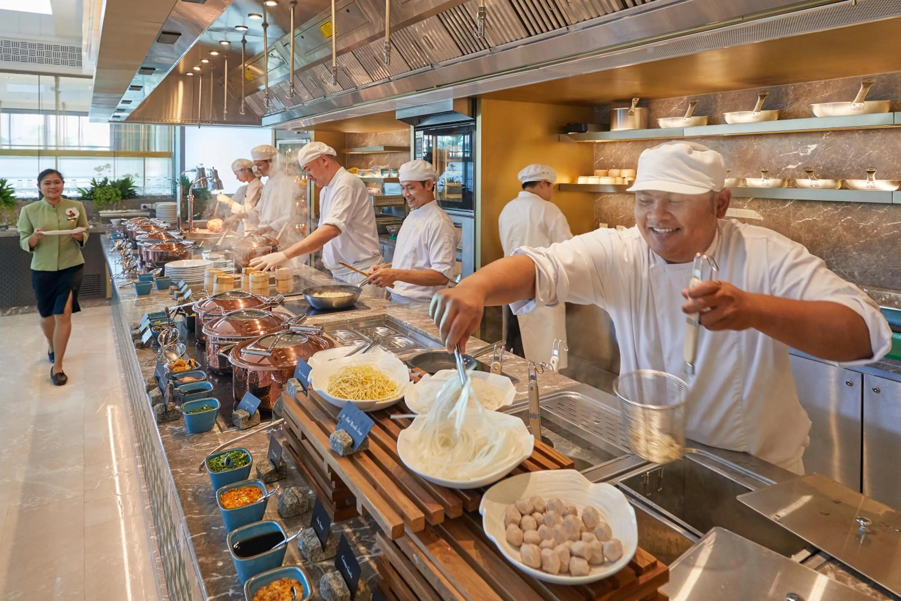 Breakfast in Mandarin Oriental, Bangkok