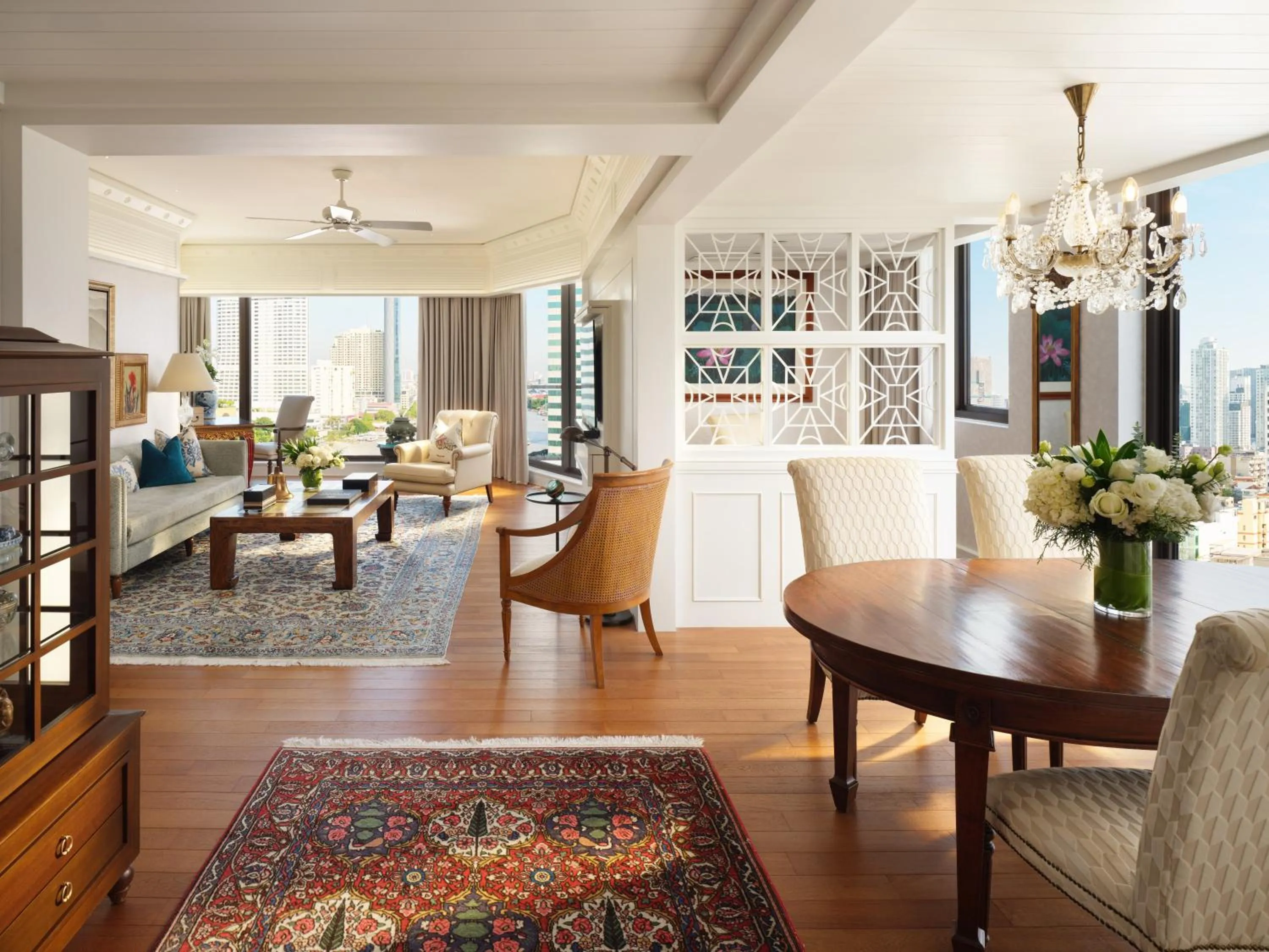 Living room in Mandarin Oriental, Bangkok