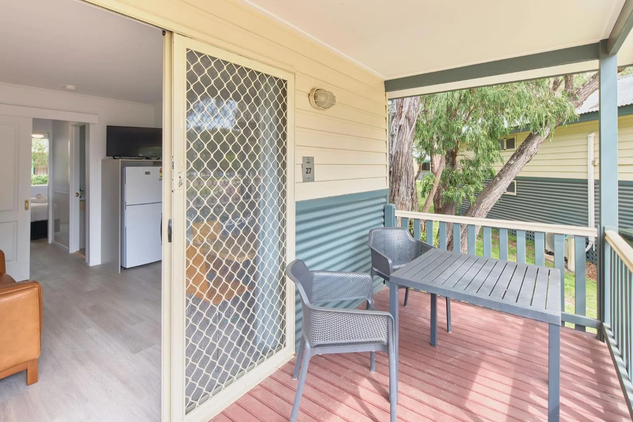 Balcony/Terrace in RAC Busselton Holiday Park