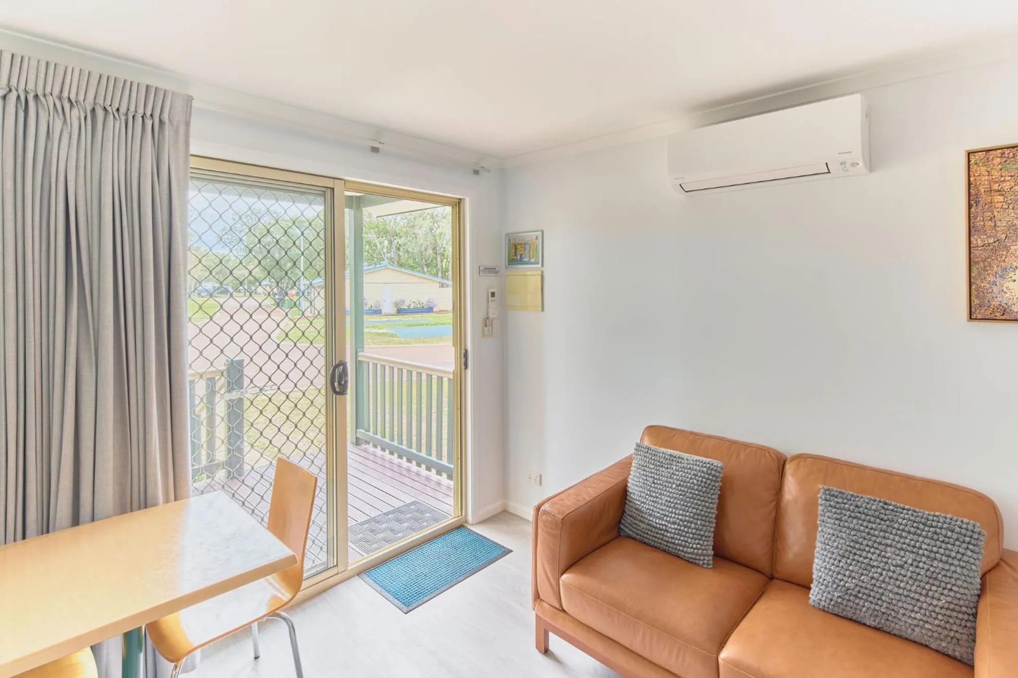 Living room in RAC Busselton Holiday Park
