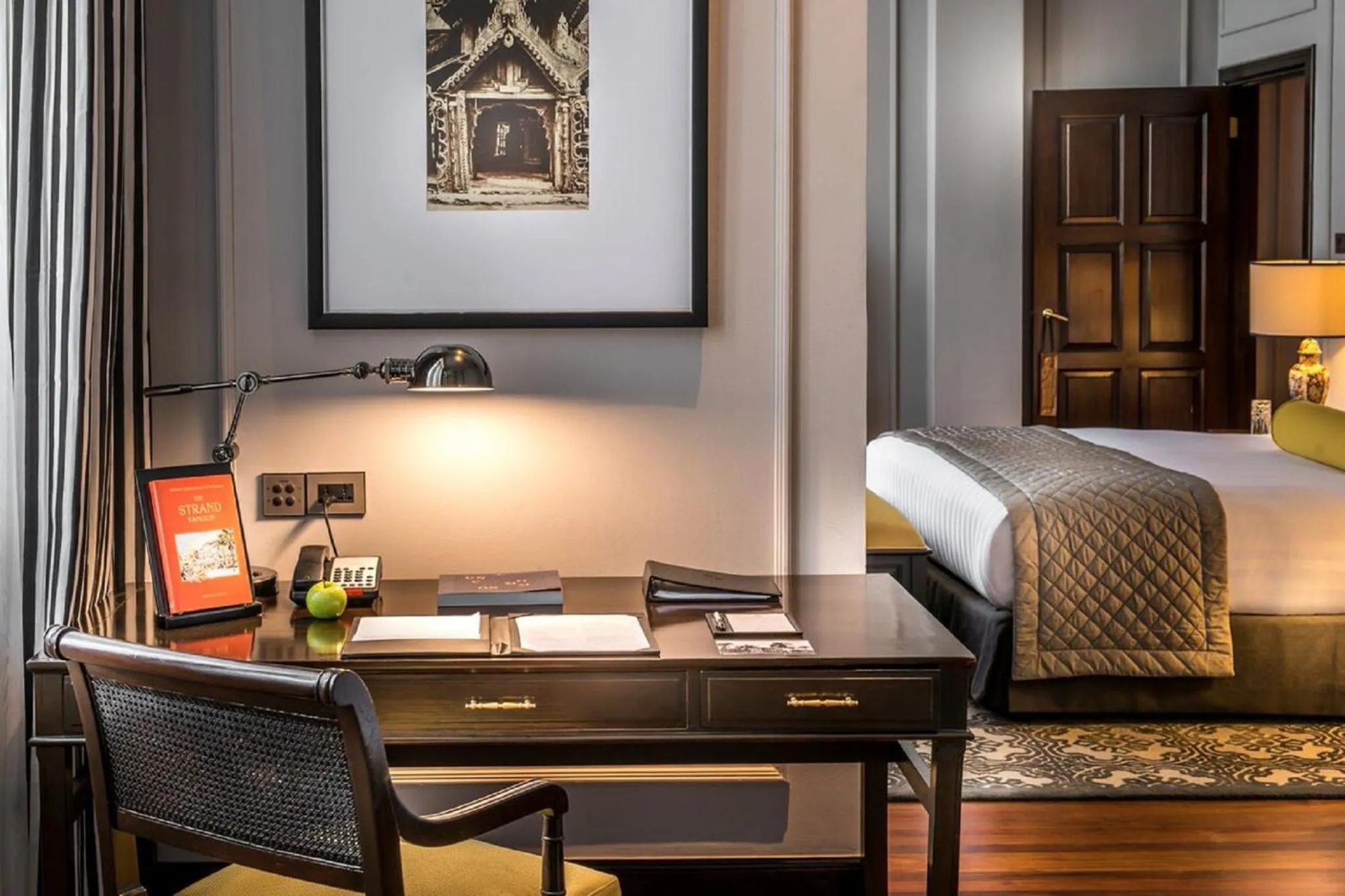 Bedroom, Bed in The Strand, Yangon