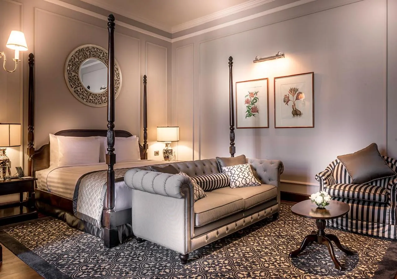 Bedroom in The Strand, Yangon