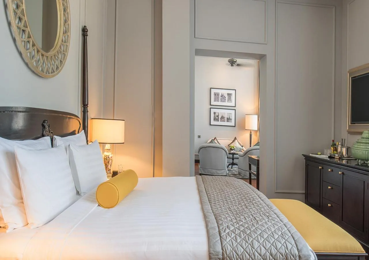 Bedroom, Bed in The Strand, Yangon