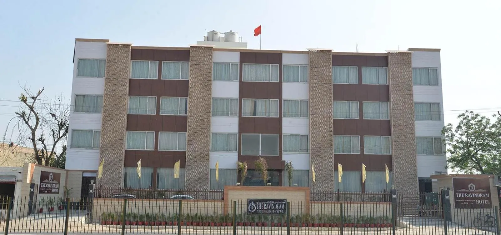 Bird's eye view in The Ravindram Hotel