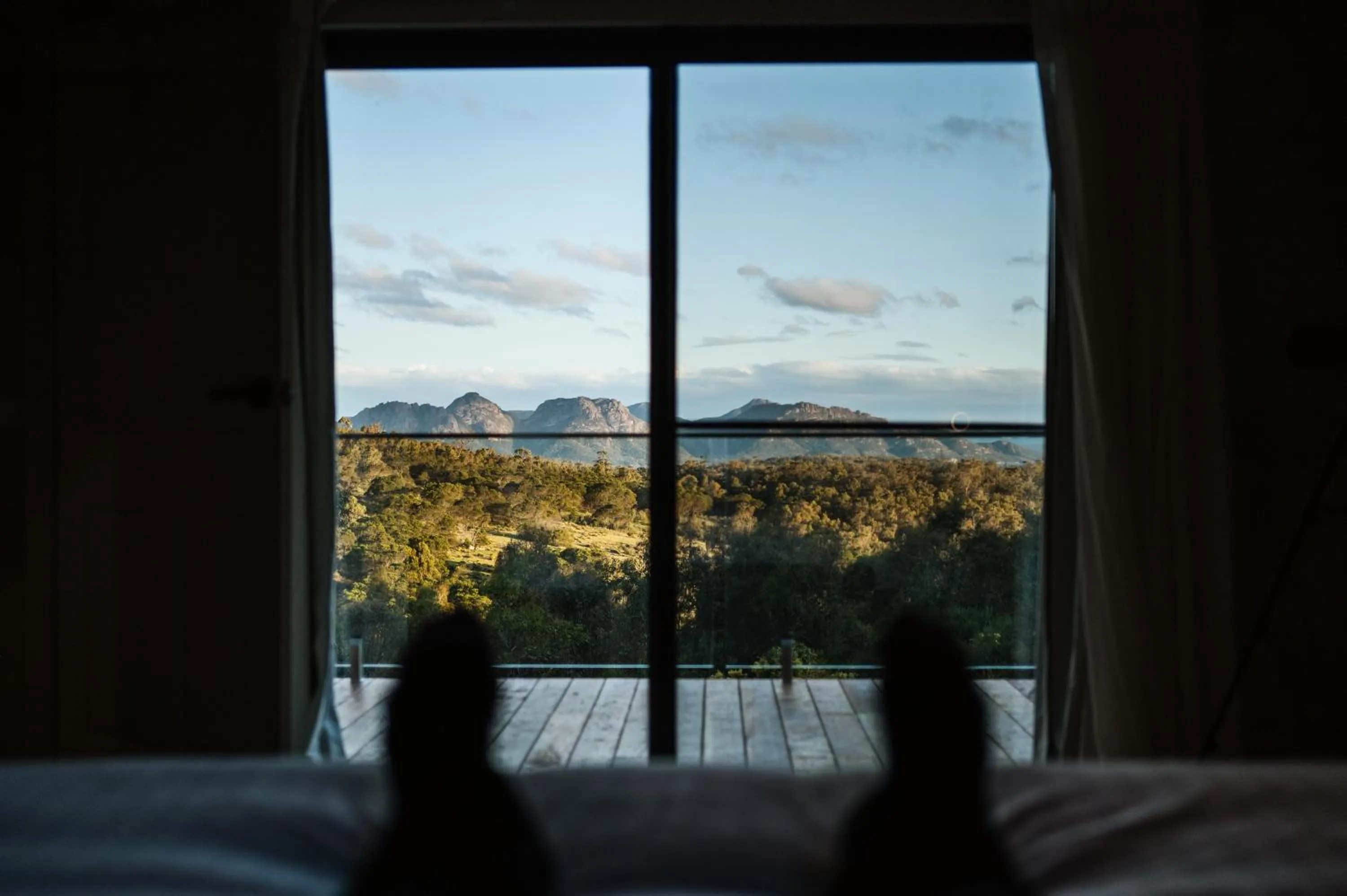 View (from property/room) in Freycinet Resort