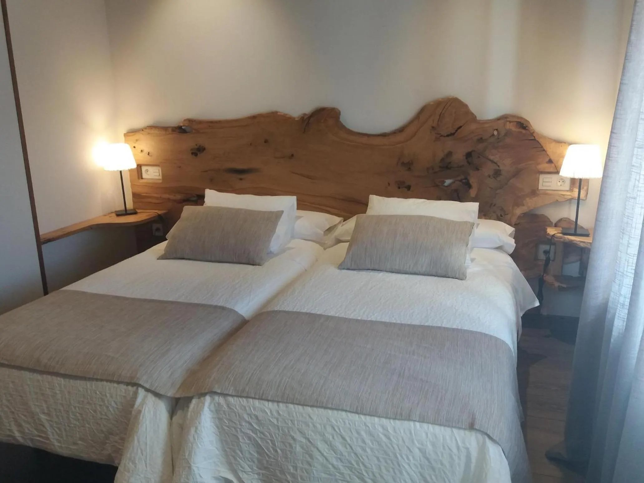 Bed in Hotel Rural El Yunque