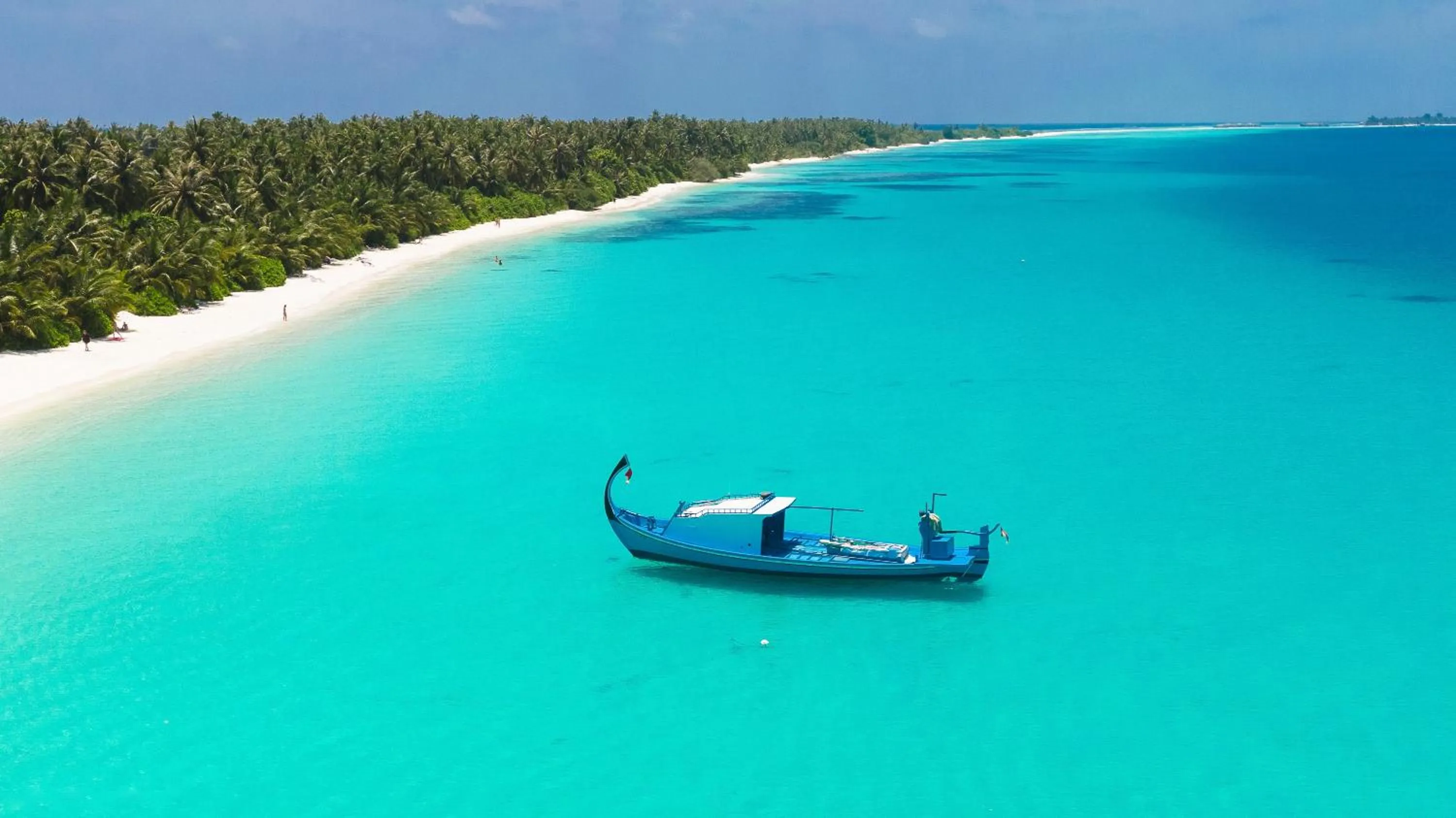 Natural landscape in Dhiguveli Maldives