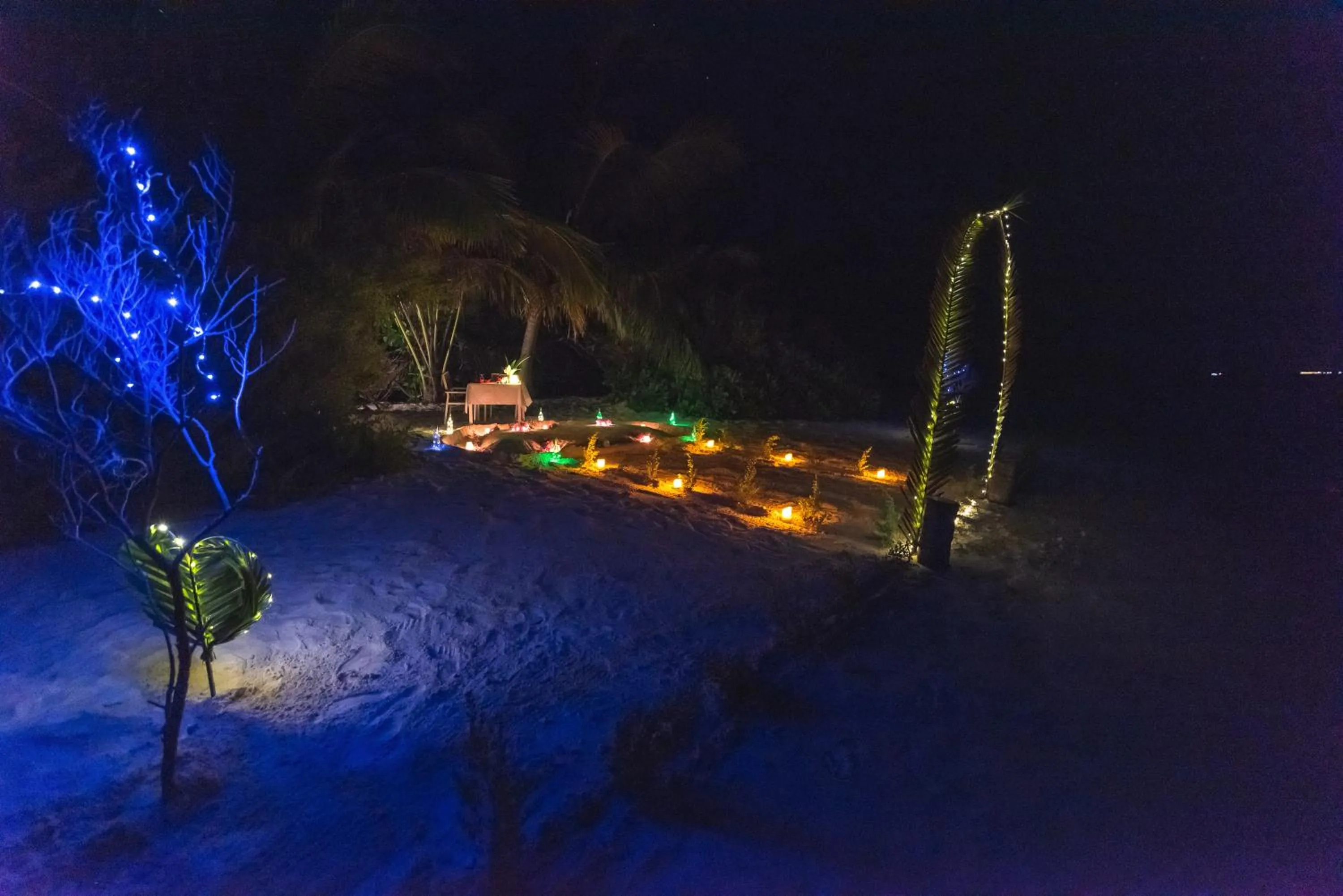 Dinner in Dhiguveli Maldives