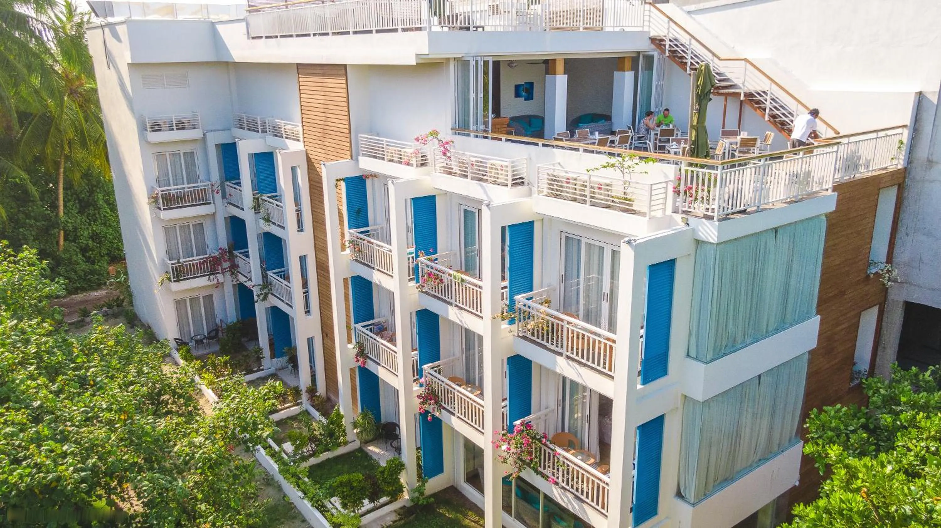 Property building in Dhiguveli Maldives