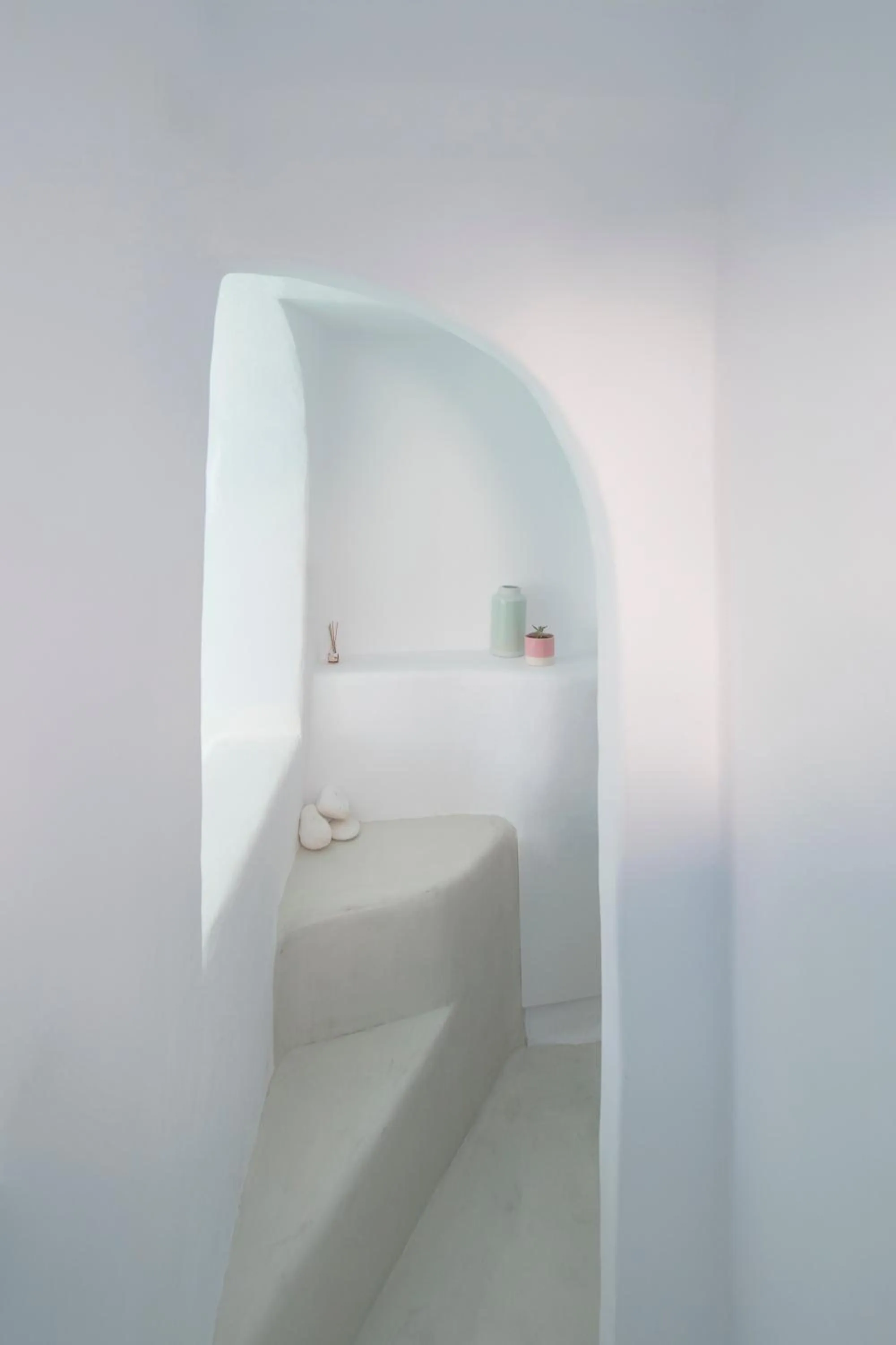 Bedroom, Bed in Sophia Oia View