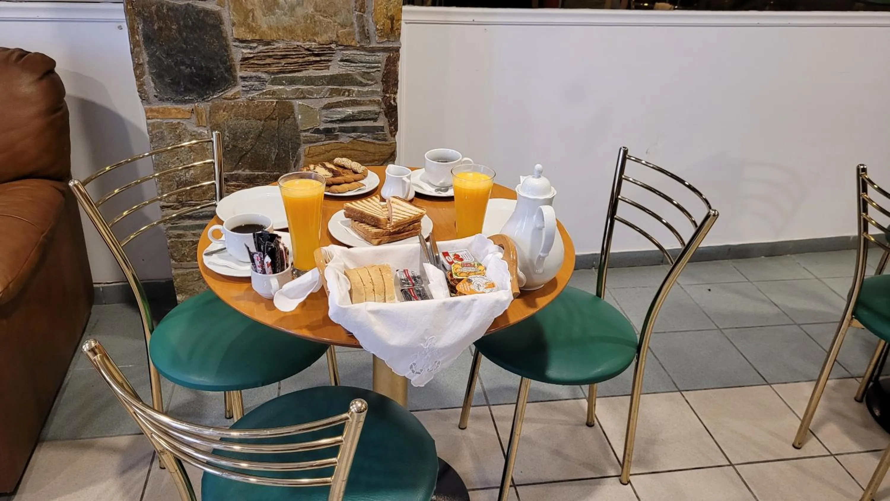 Breakfast in Hotel Diana