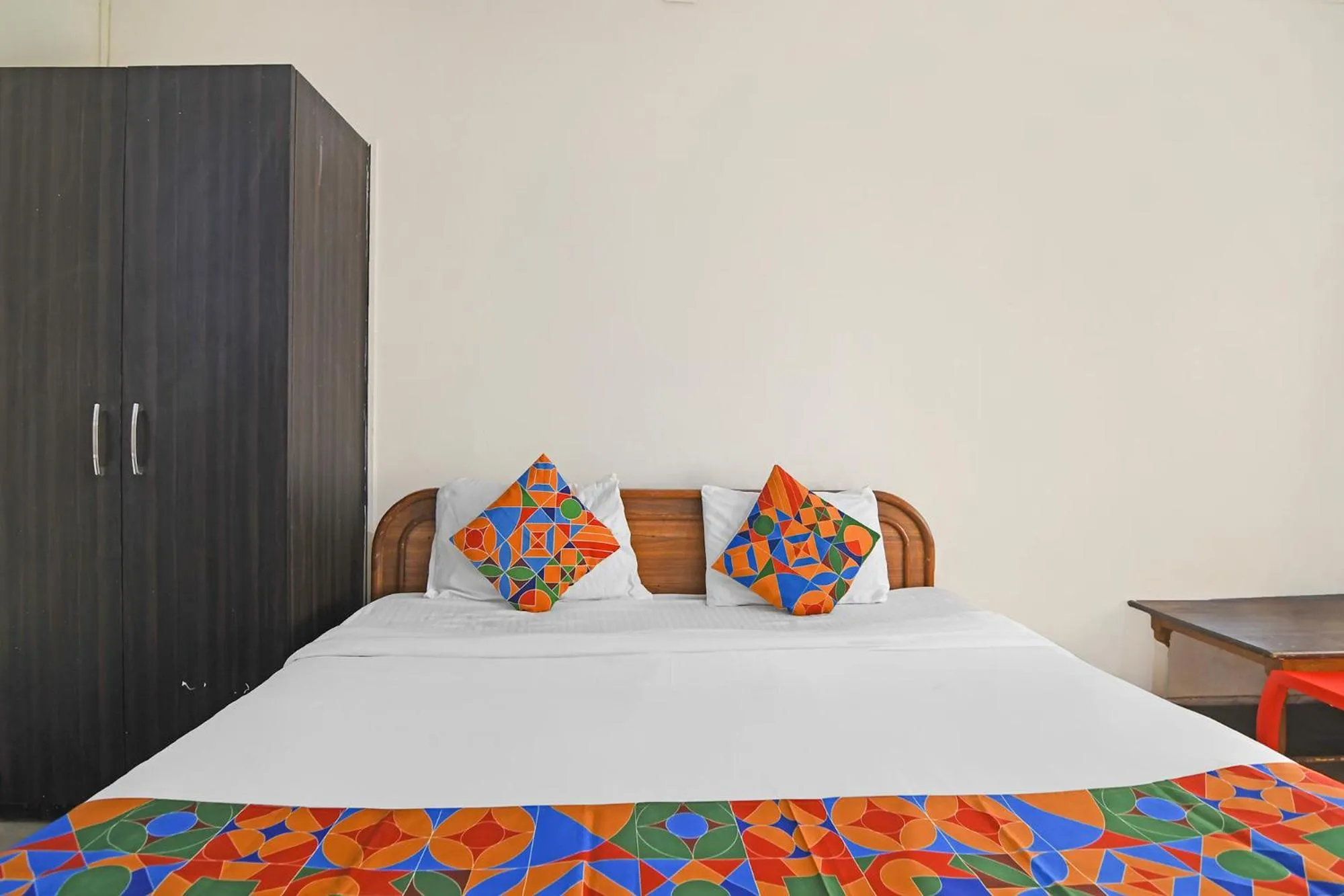 Bed in FabHotel Sai Sagar Residency