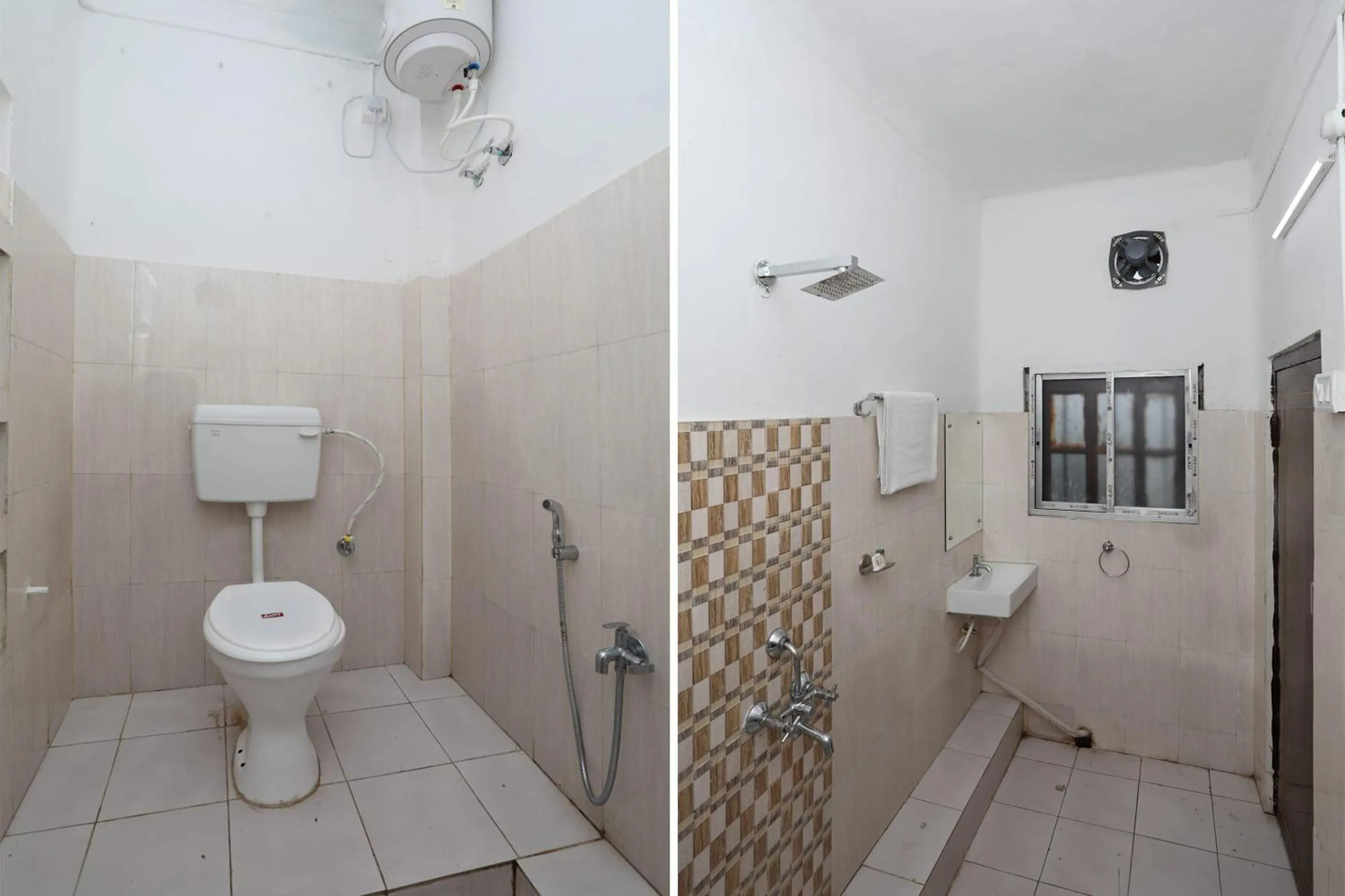 Bathroom in Hotel O Jalan Lake View Near Mani Square