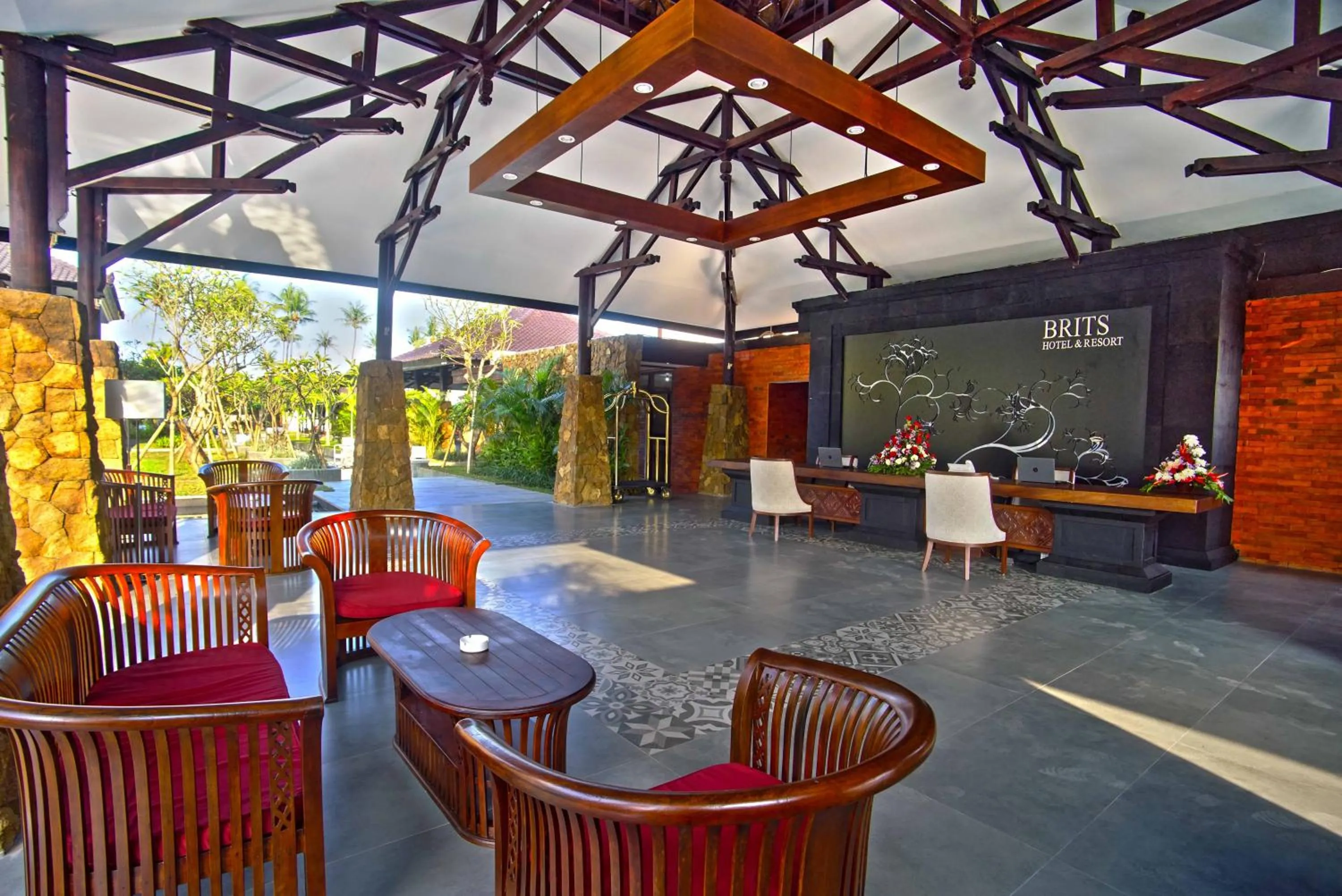 Lobby or reception in Brits Resort Lovina