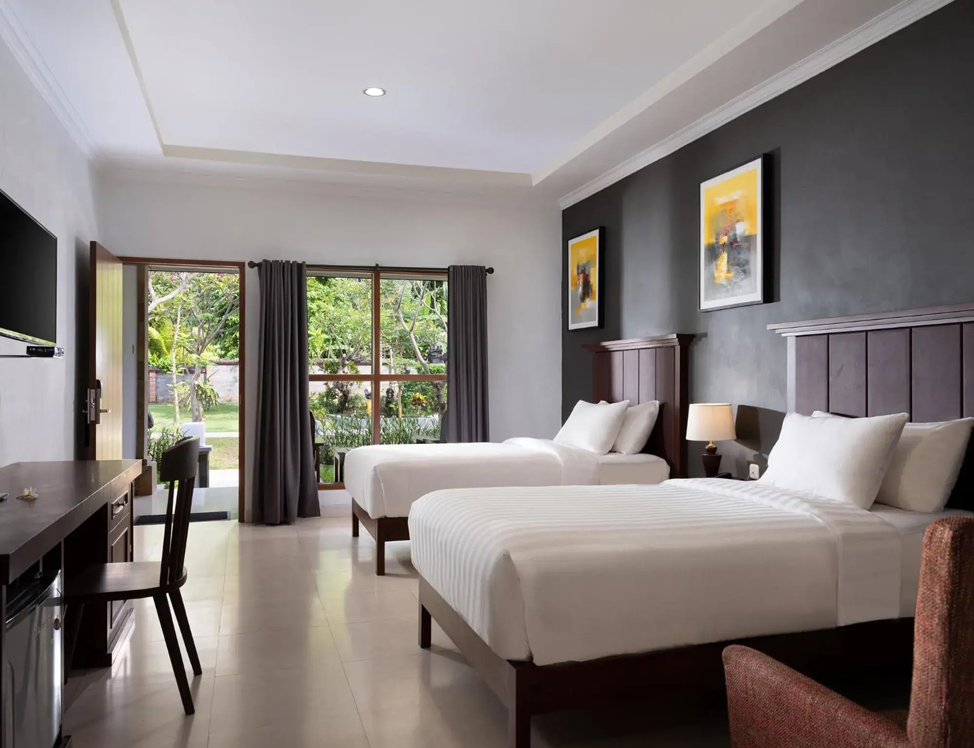 Deluxe Twin Room in Brits Resort Lovina Deluxe Twin Room in Brits Resort Lovina