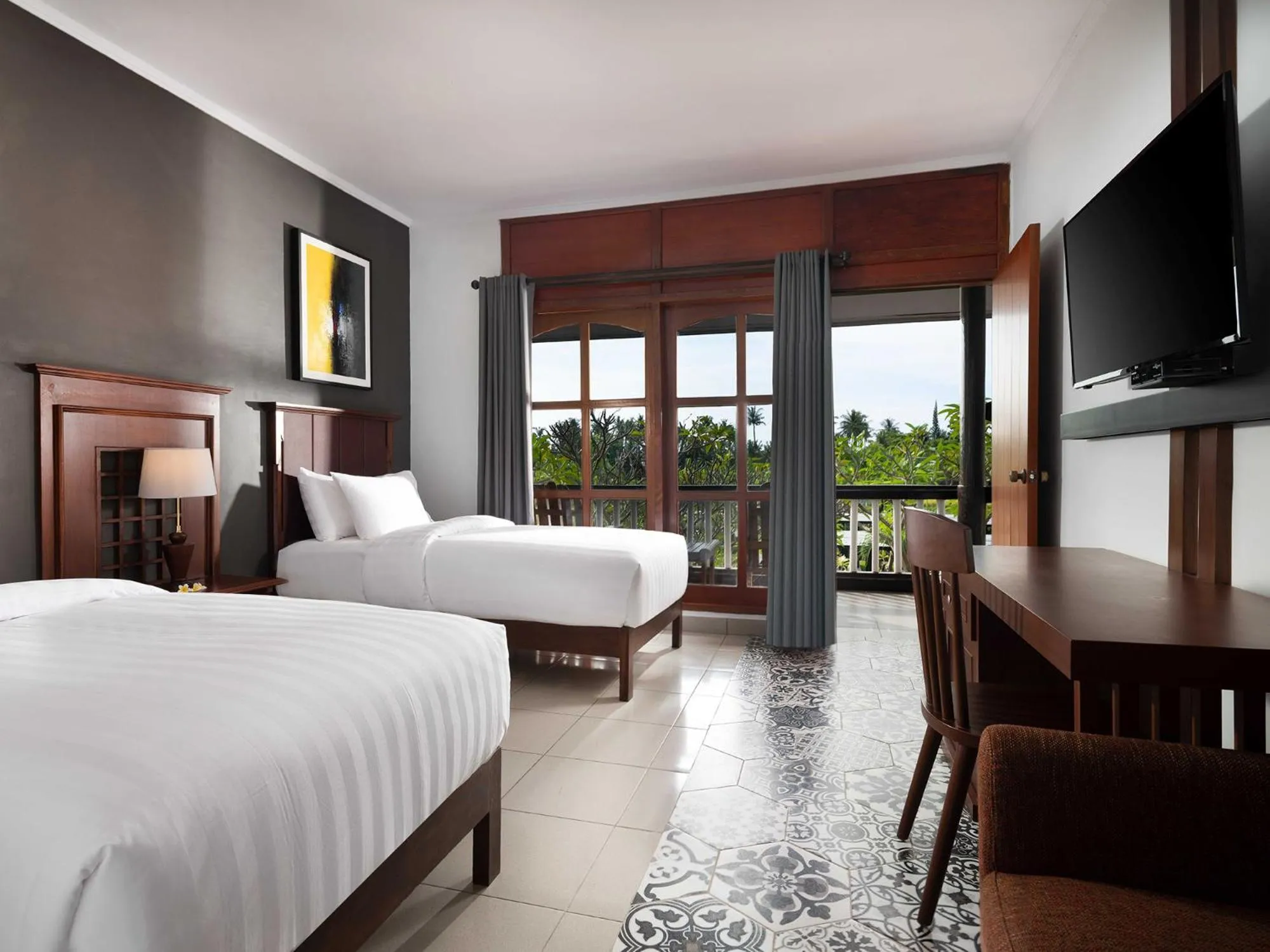 Bed in Brits Resort Lovina