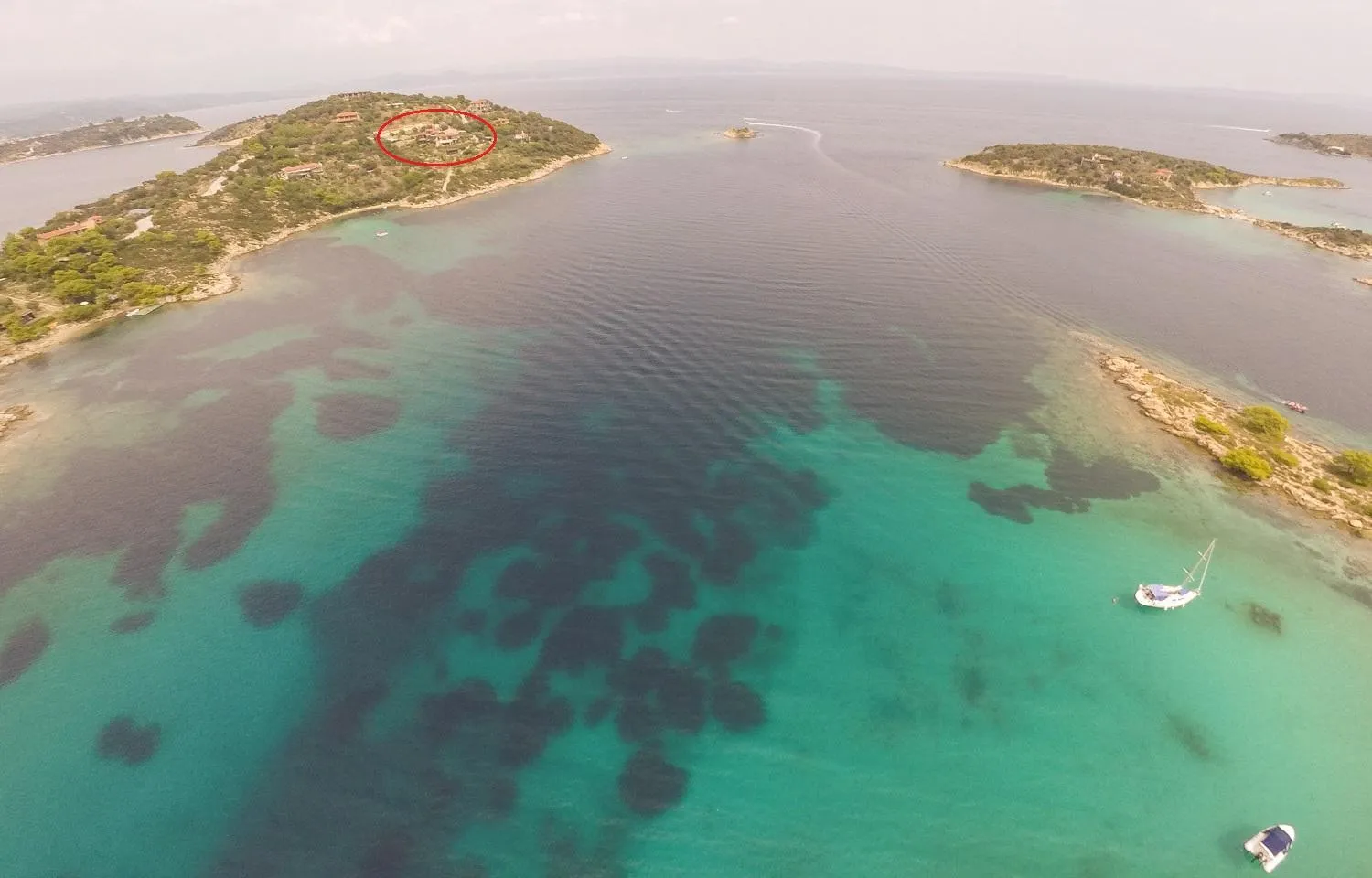 Natural landscape in Thalassokipos